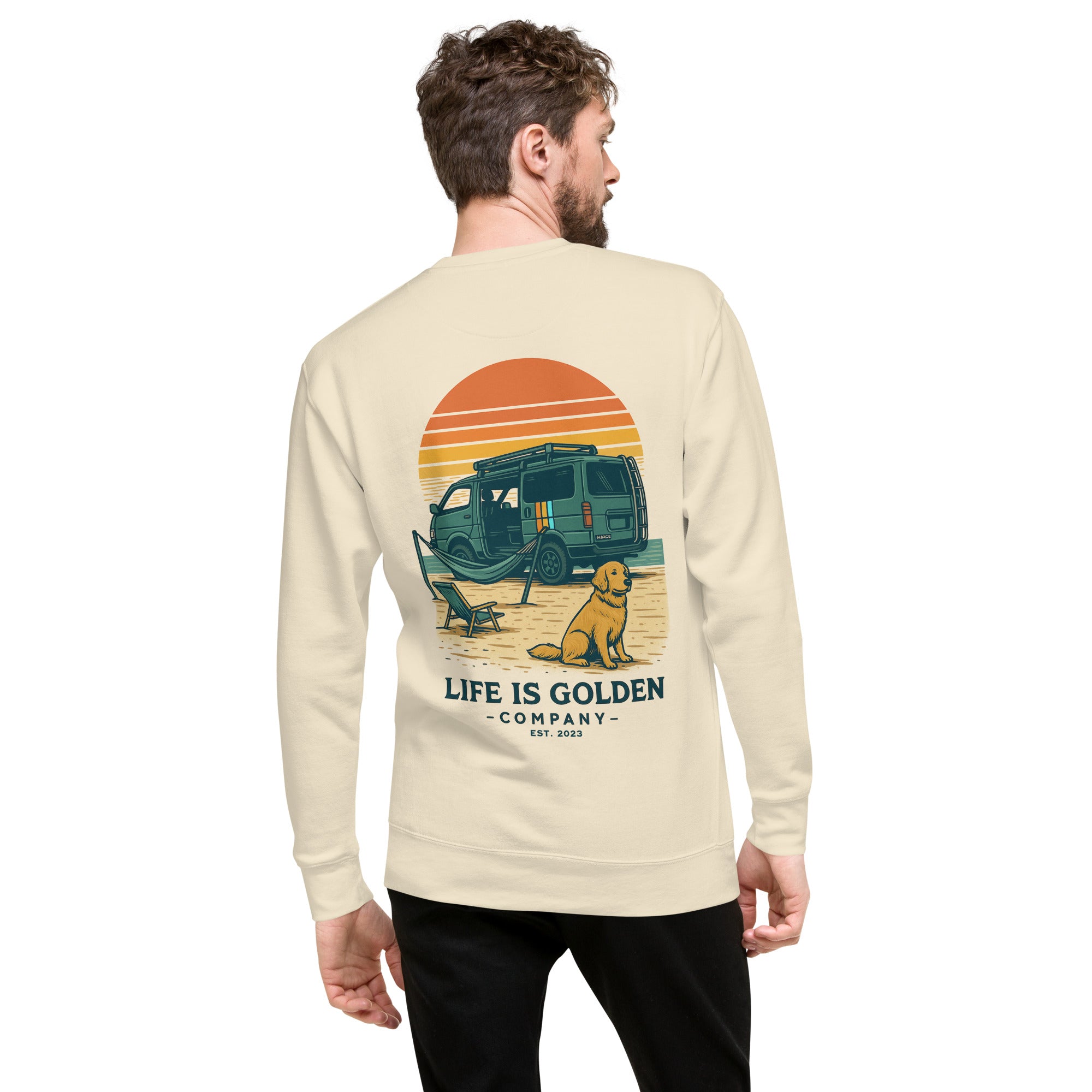 Retro Revival Crew Neck
