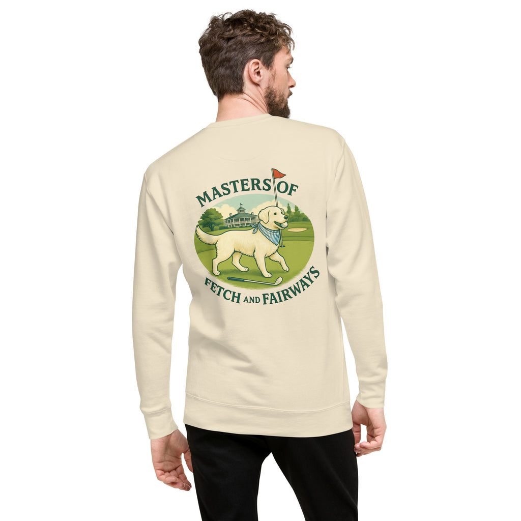 Masters of Fetch and Fairways Unisex Crew Neck