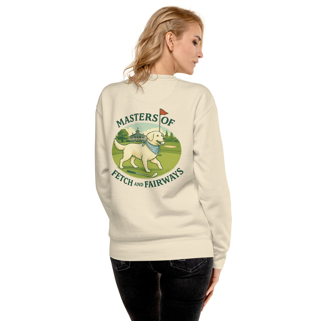 Masters of Fetch and Fairways Unisex Crew Neck