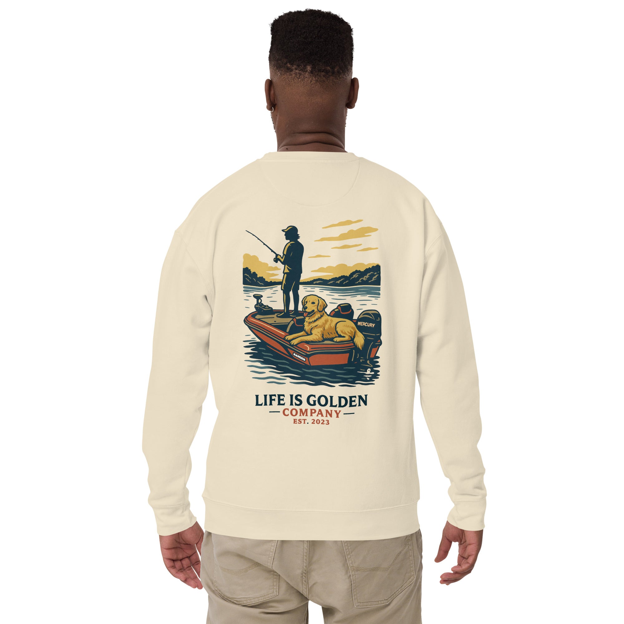 Last Cast Unisex Premium Sweatshirt