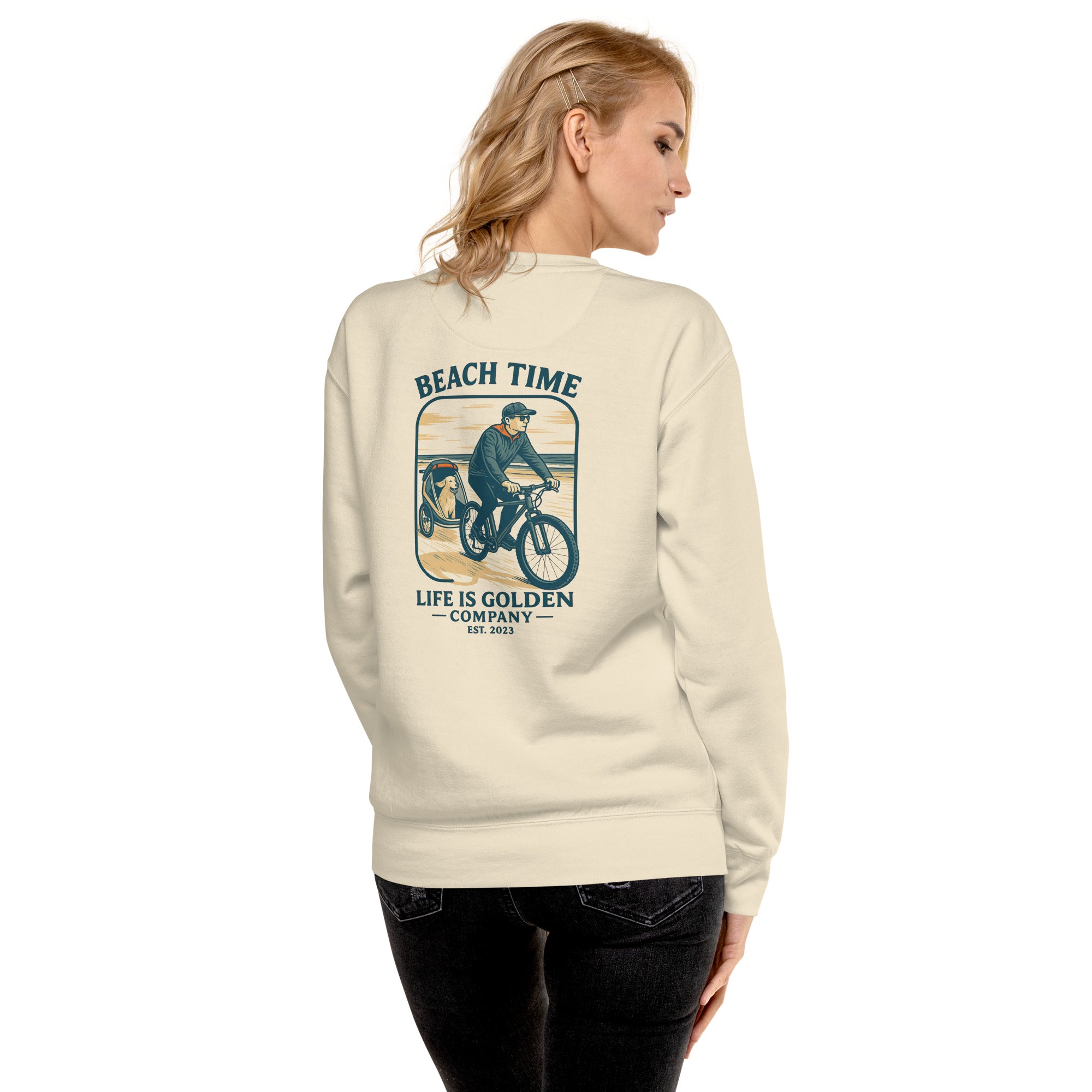 Beach Time Unisex Premium Sweatshirt
