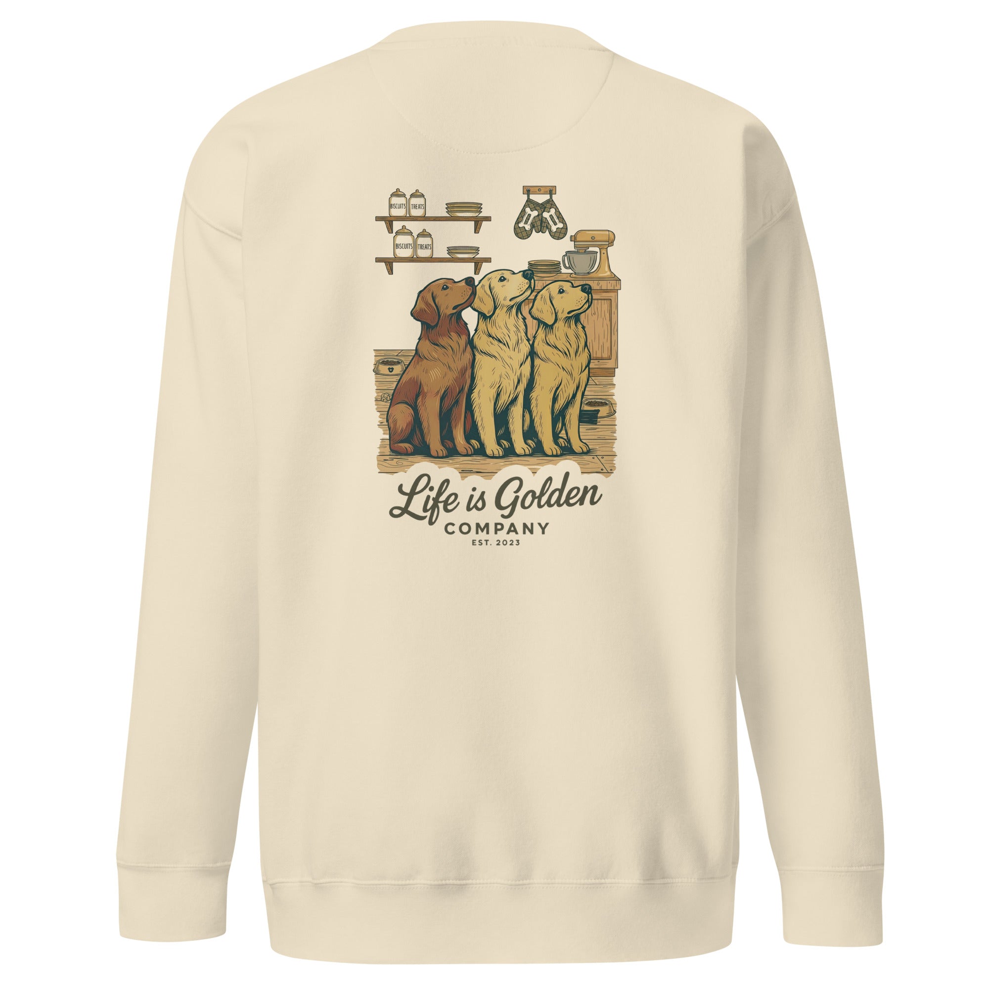 Waiting for a Treat Crew Neck Sweatshirt
