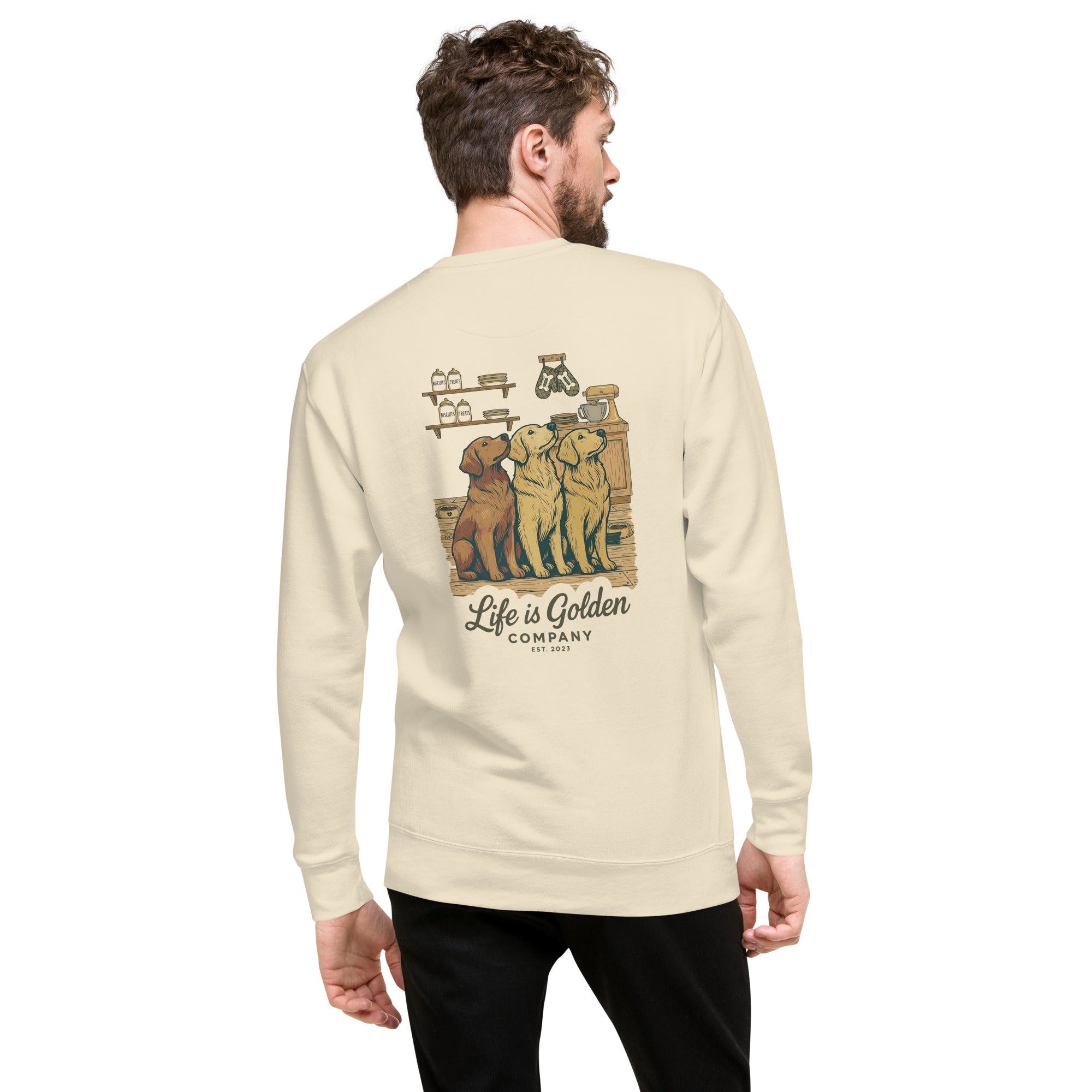 Waiting for a Treat Crew Neck Sweatshirt