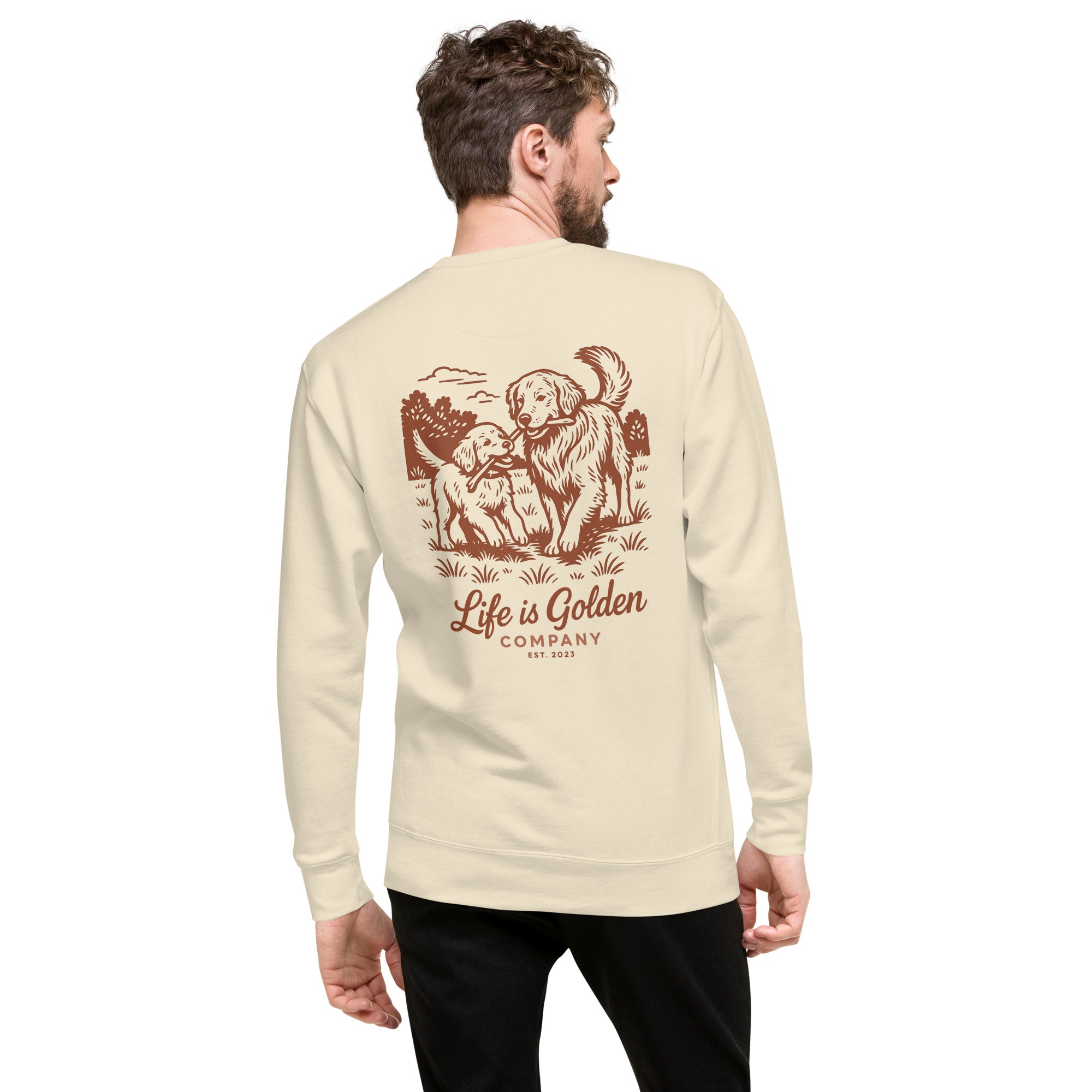 Sharing Sticks Crew Neck