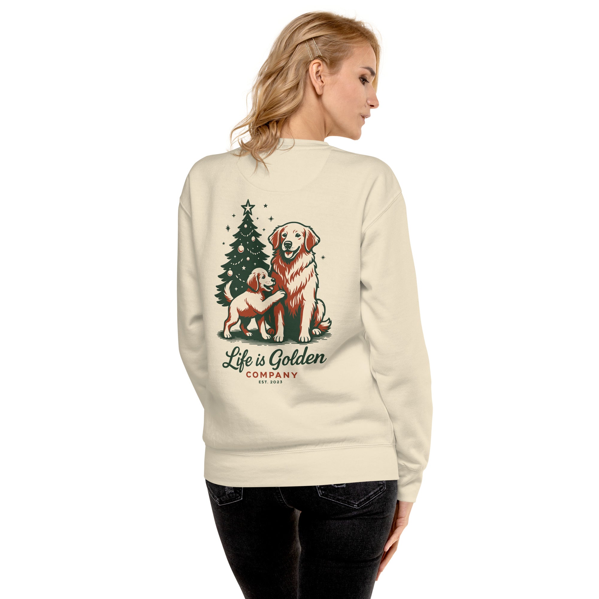 A Very Merry Little Golden Crew Neck