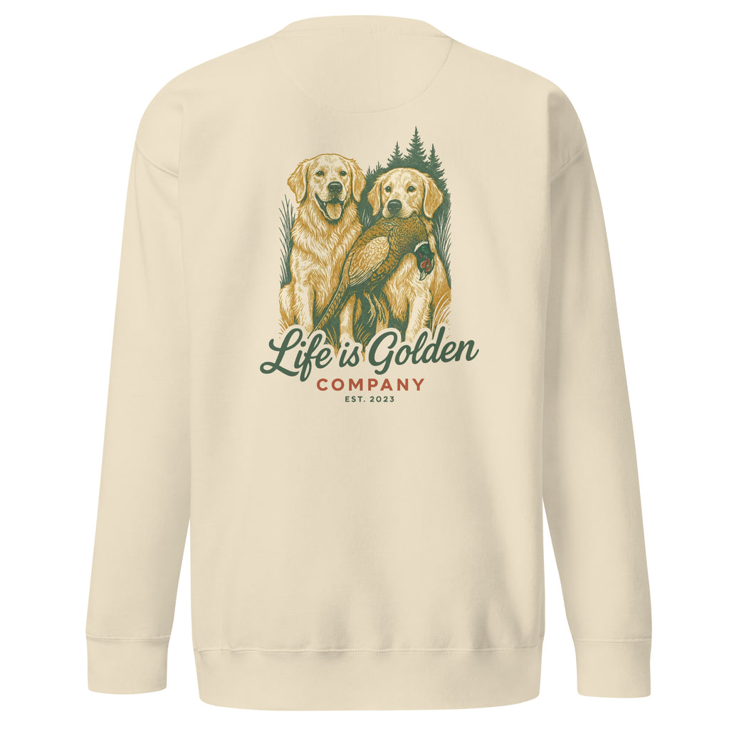 Pheasant Retrievers Unisex Crew Neck