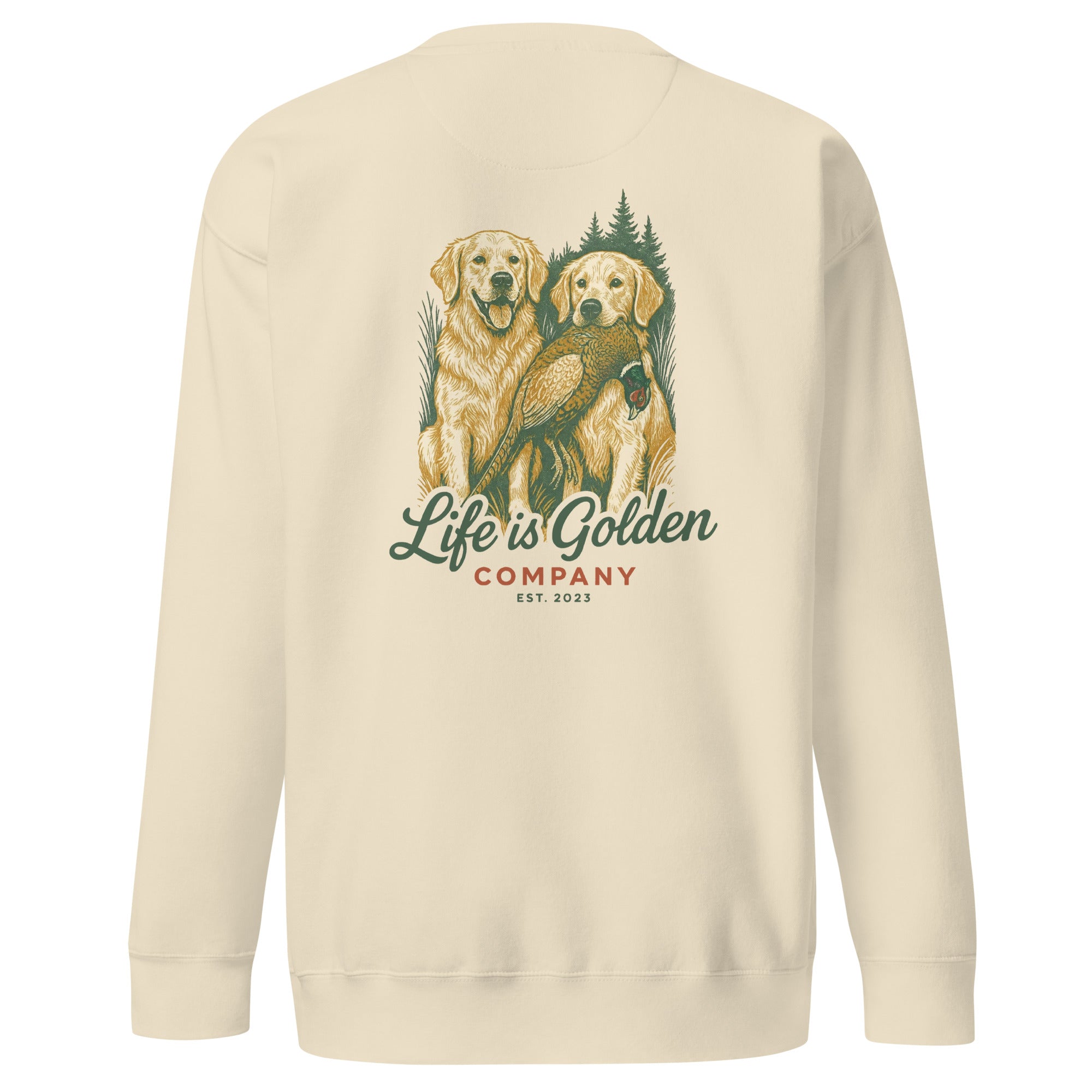 Pheasant Retrievers Unisex Crew Neck