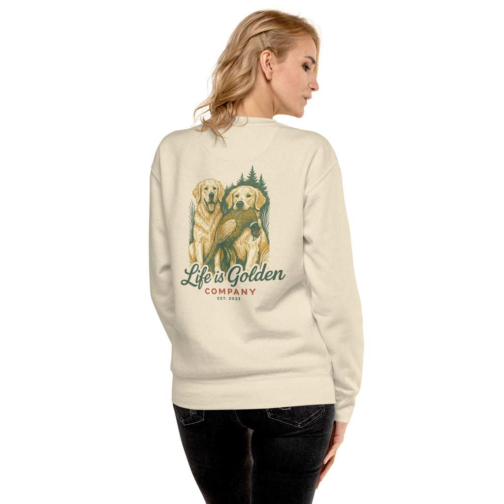 Pheasant Retrievers Unisex Crew Neck