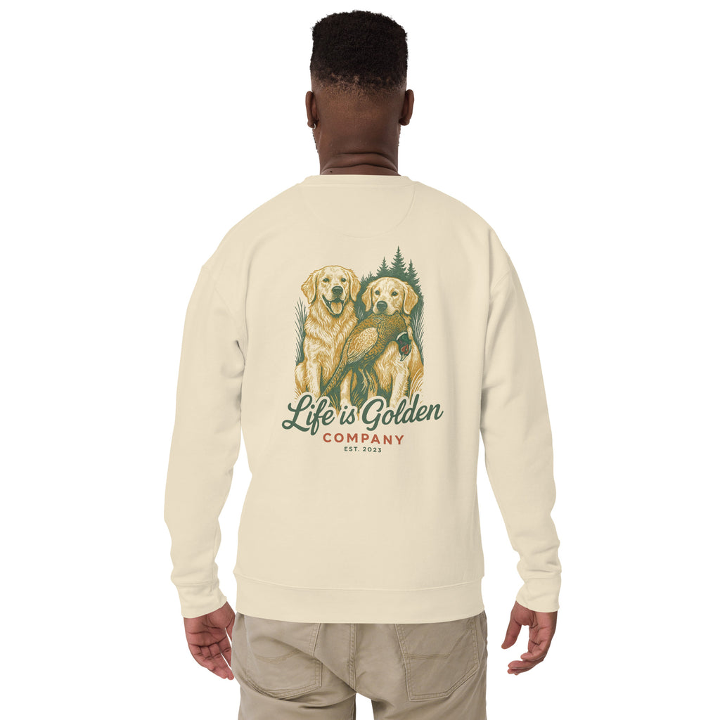 Pheasant Retrievers Unisex Crew Neck
