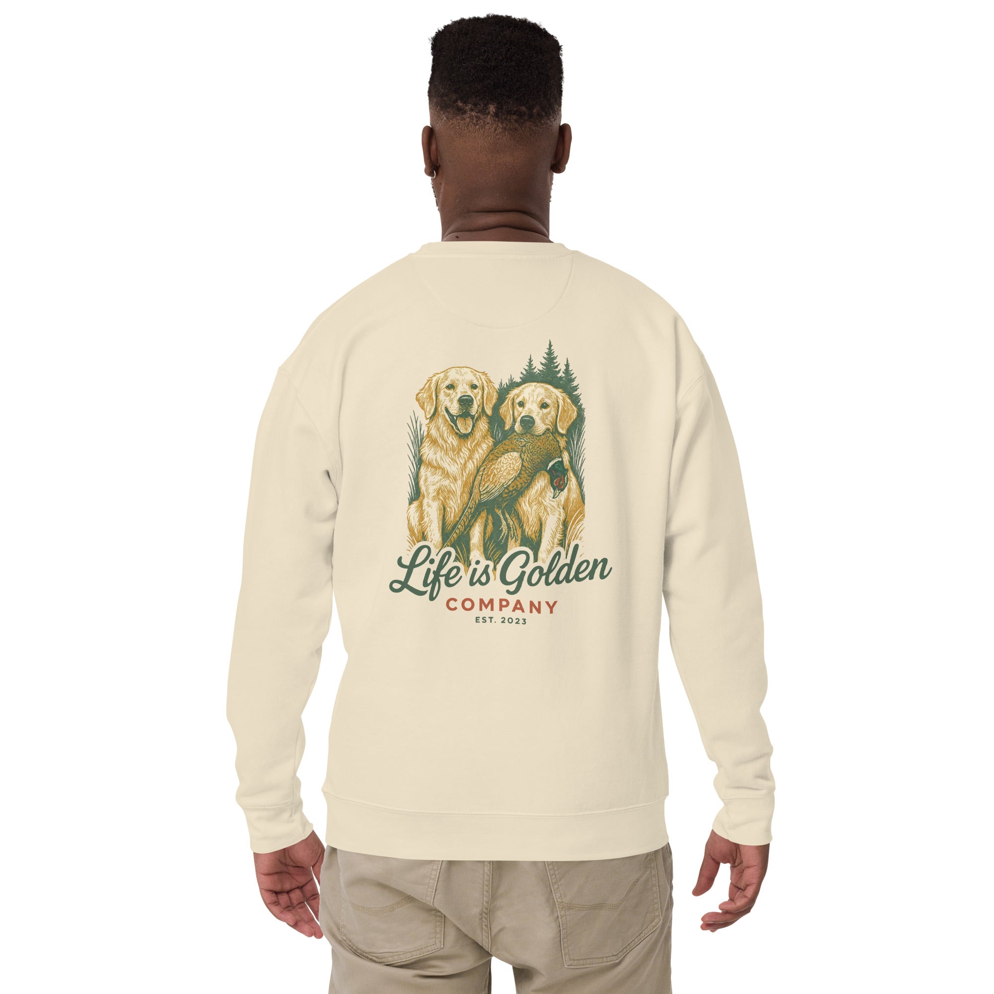 Pheasant Retrievers Unisex Crew Neck