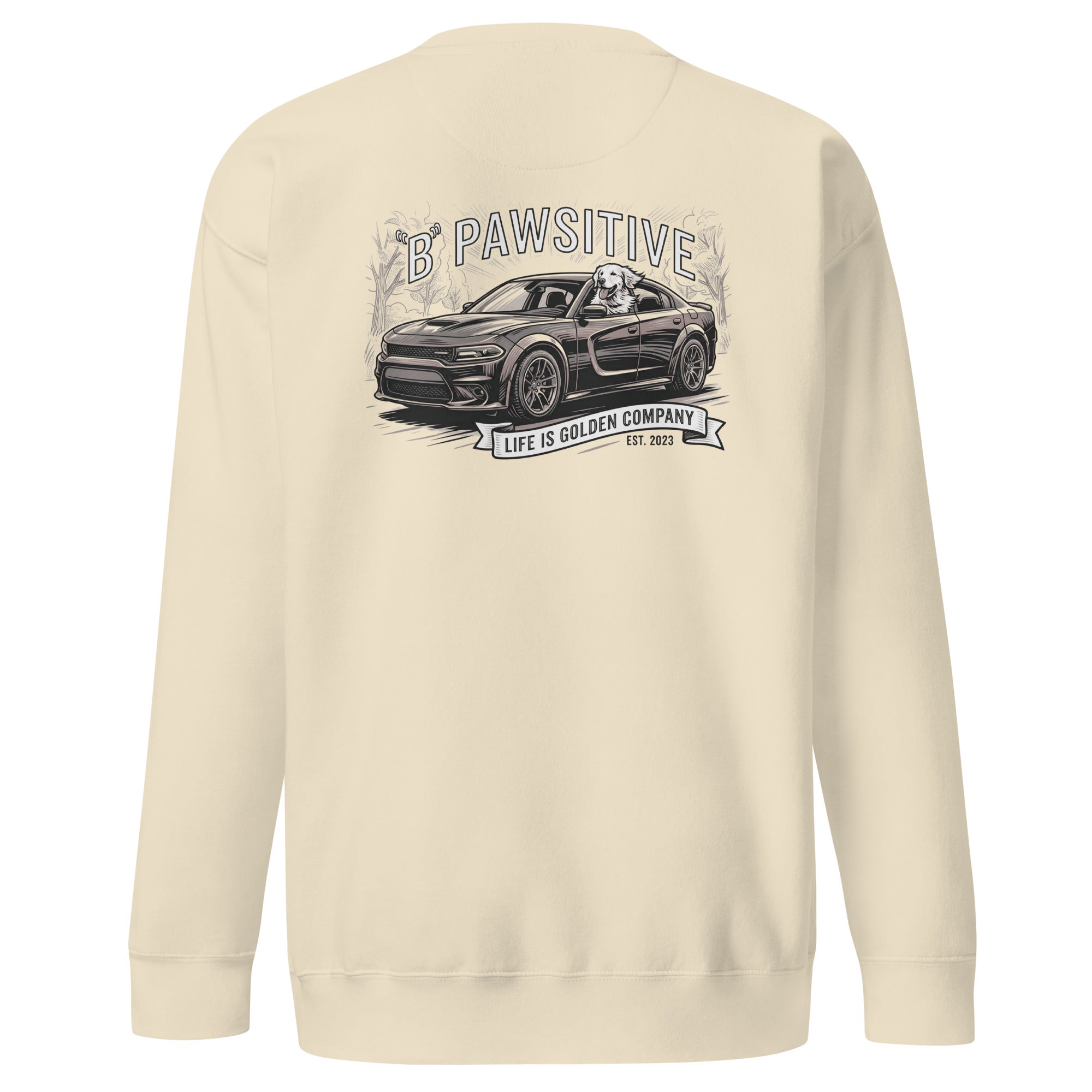 B Pawsitive Unisex Crew Neck