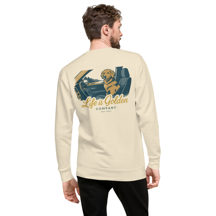 Riding Shotgun Unisex Crew Neck