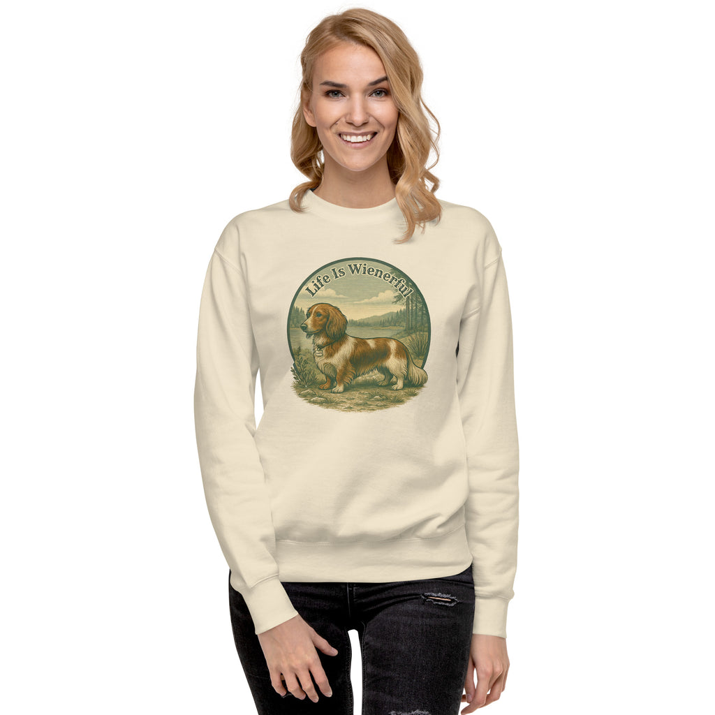 Life is Wienerful Unisex Crew Neck