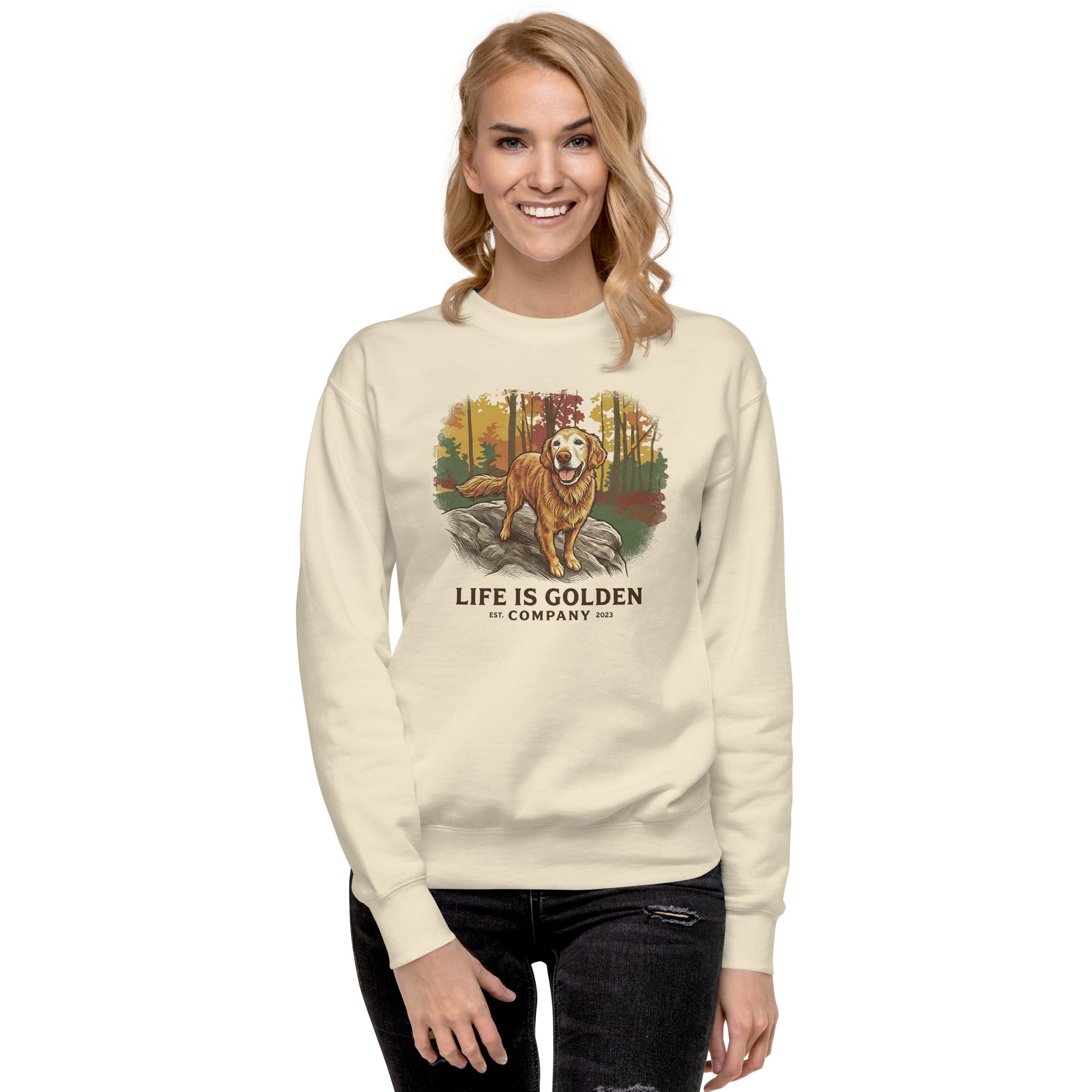 Autumn of a Golden Unisex Crew Neck