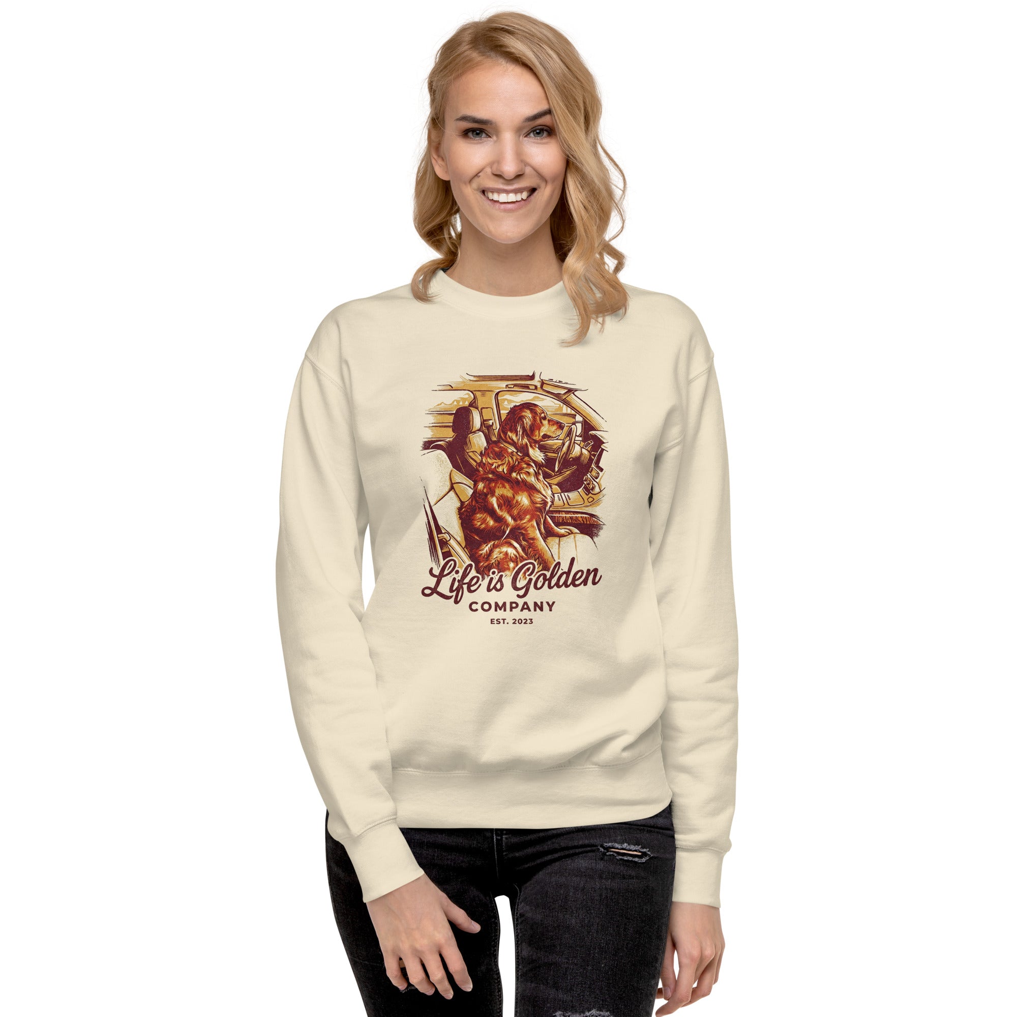 Golden Passenger Unisex Crew Neck