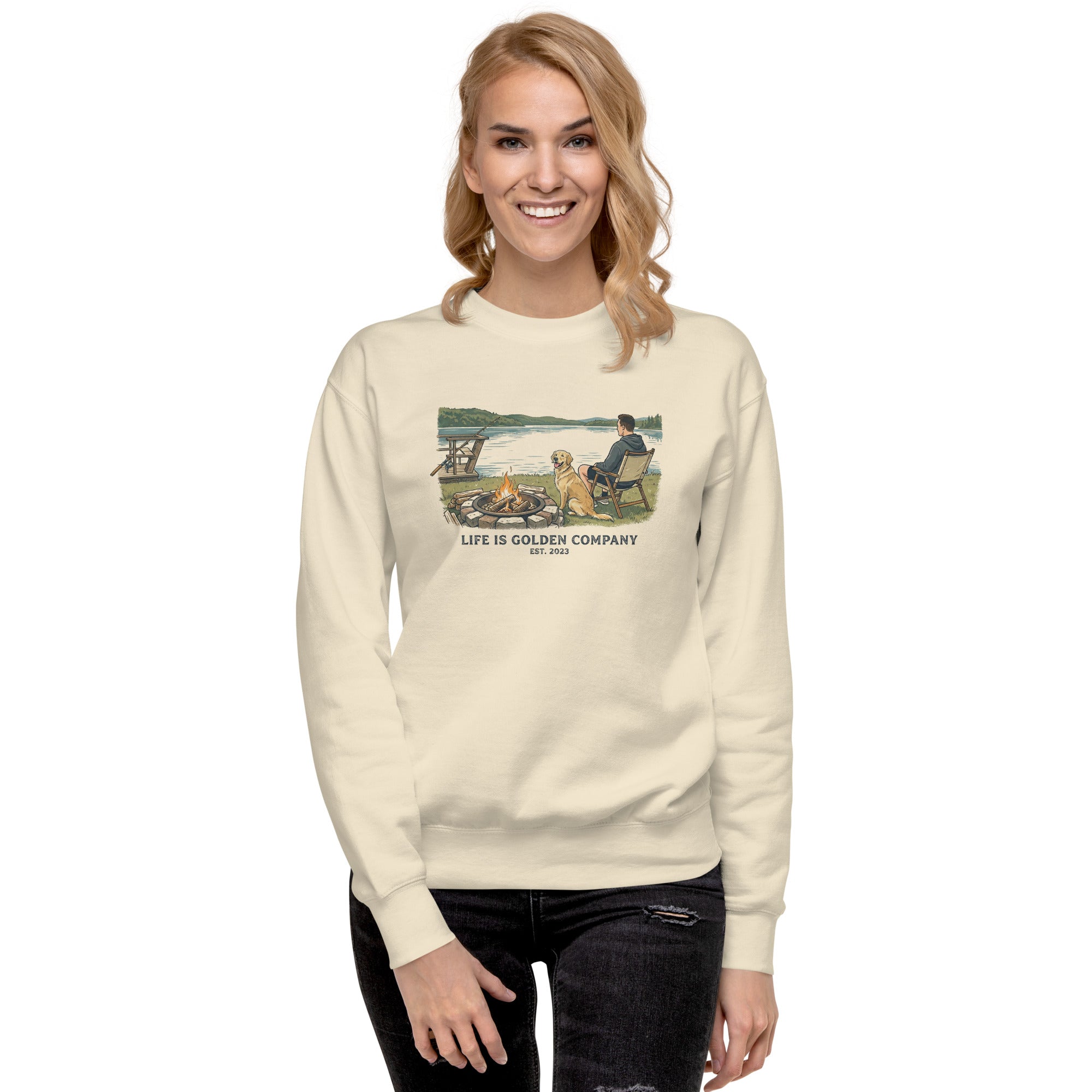 Lake Life Unisex Crew Neck