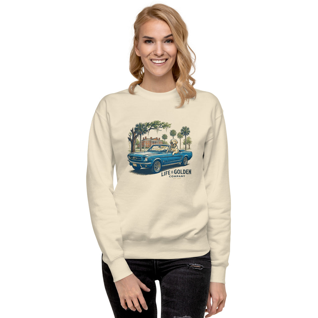 Electric Blue Cruise Unisex Crew Neck