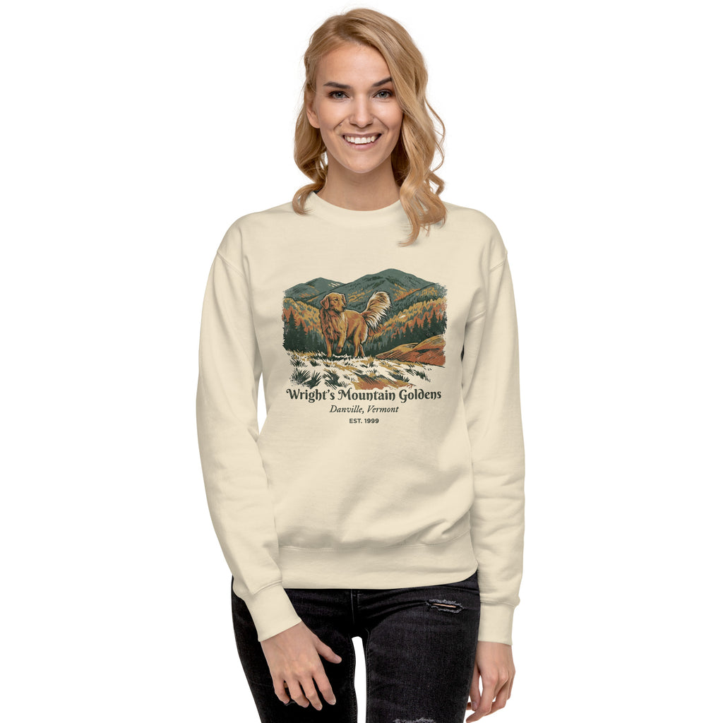 Wright's Mountain Goldens Unisex Crew Neck