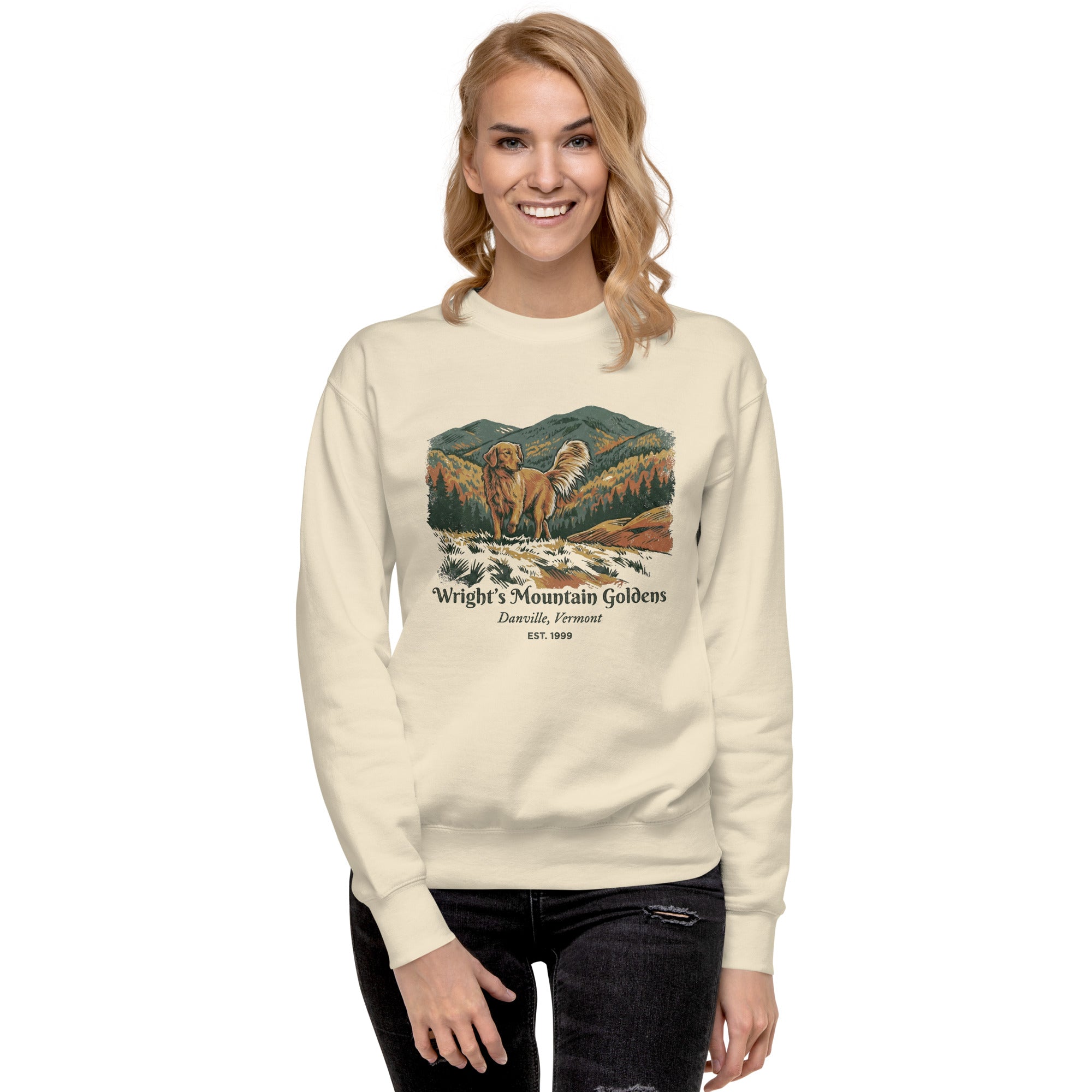 Wright's Mountain Goldens Unisex Crew Neck