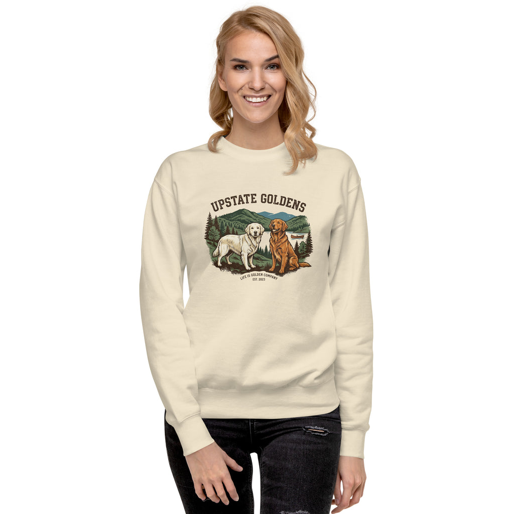 Upstate Goldens Unisex Crew Neck Sweatshirt