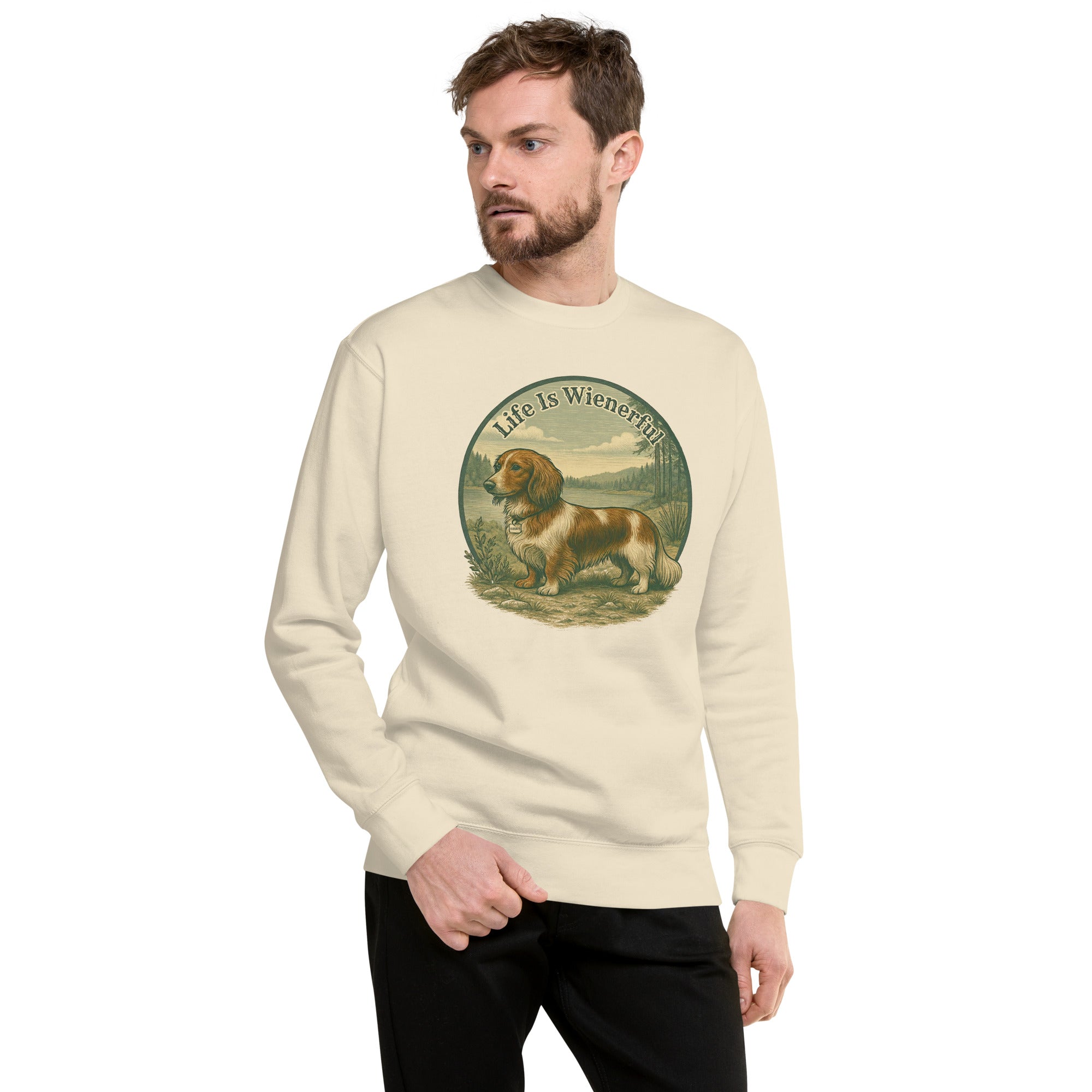 Life is Wienerful Unisex Crew Neck