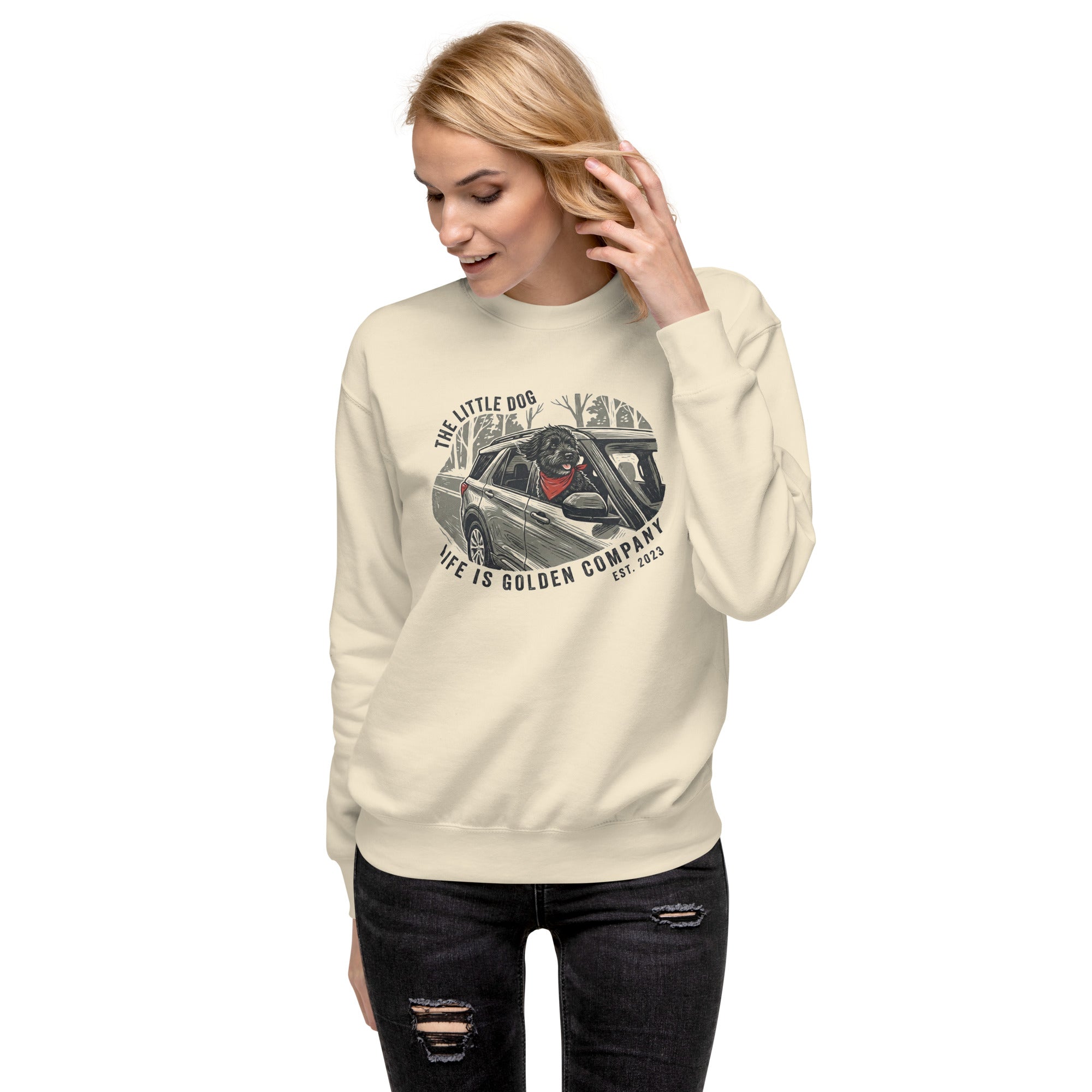 The Little Dog Unisex Crew Neck