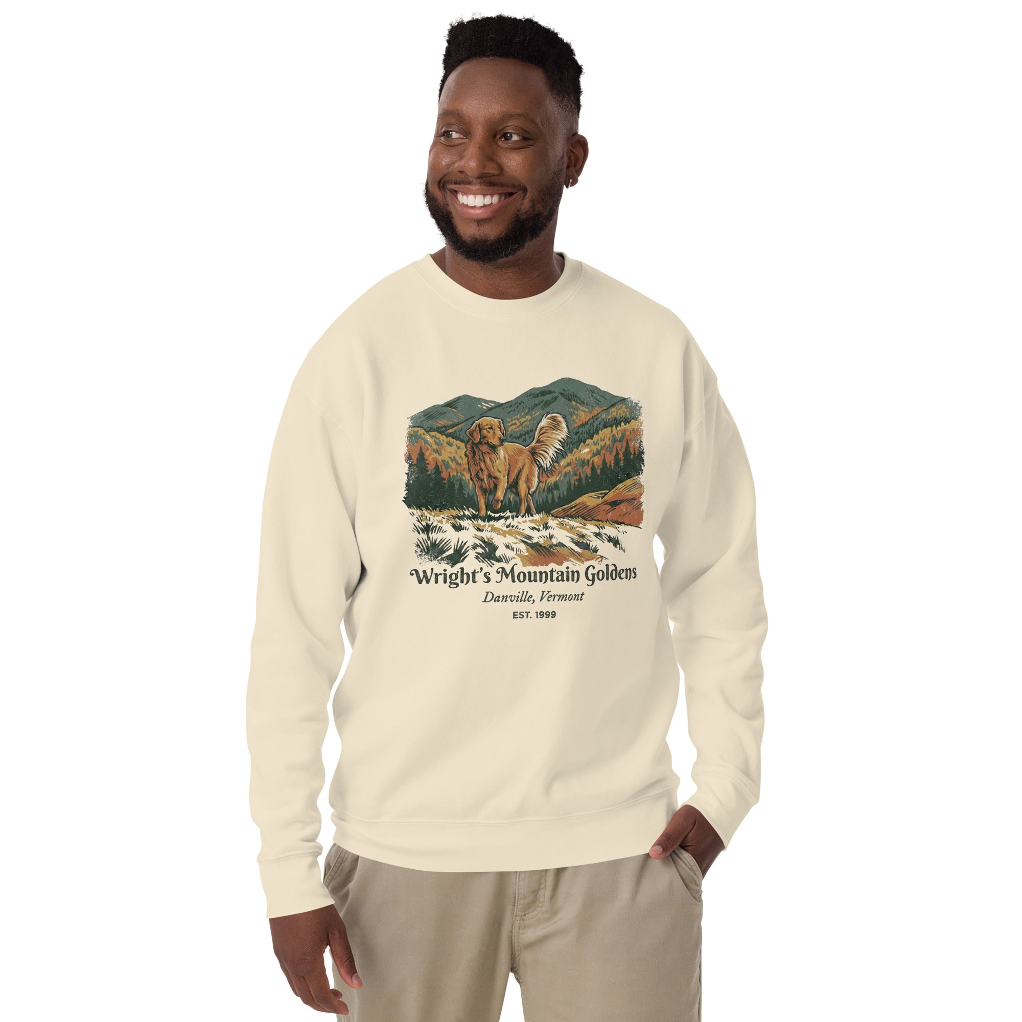 Wright's Mountain Goldens Unisex Crew Neck