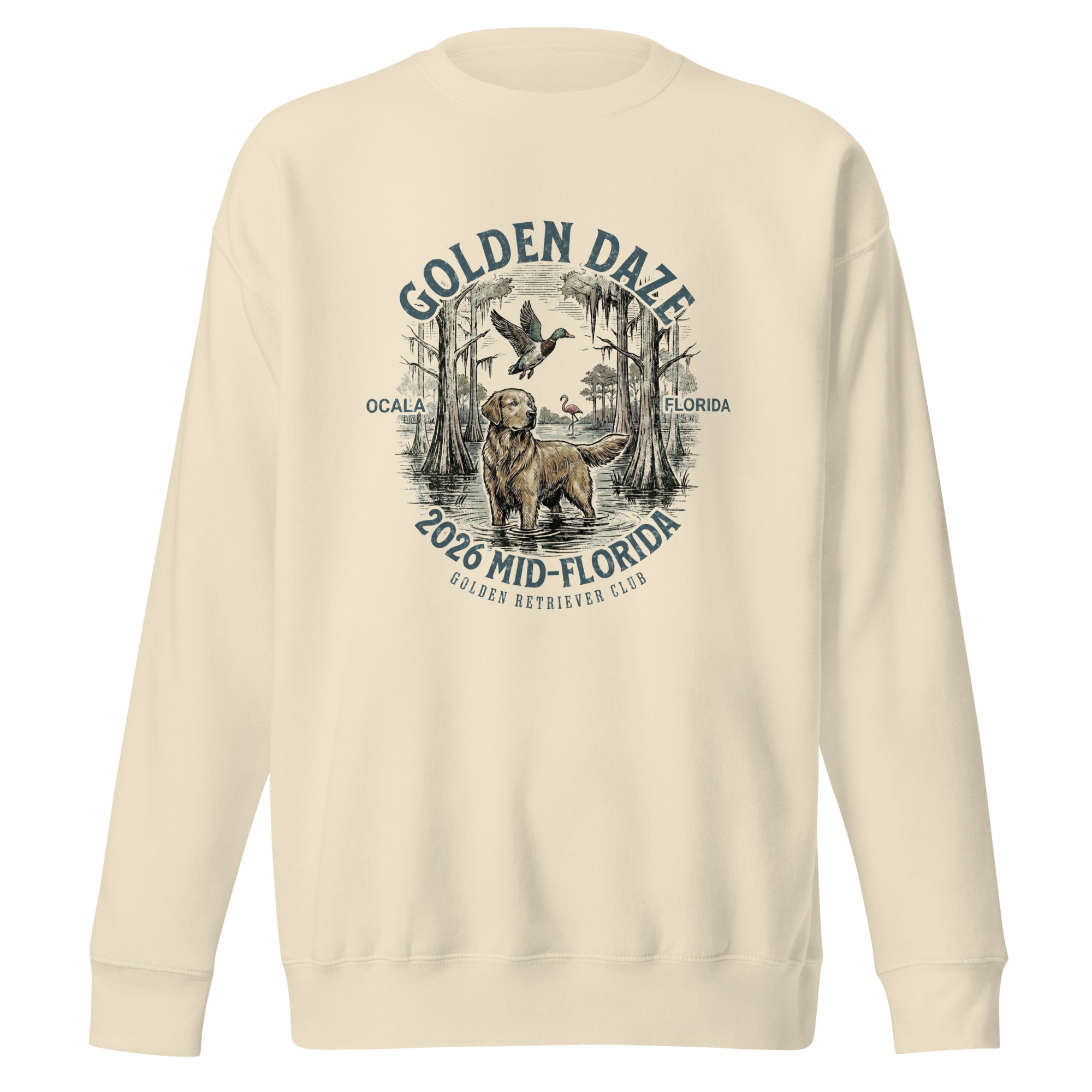 Golden Daze River Explorer Unisex Crew Neck
