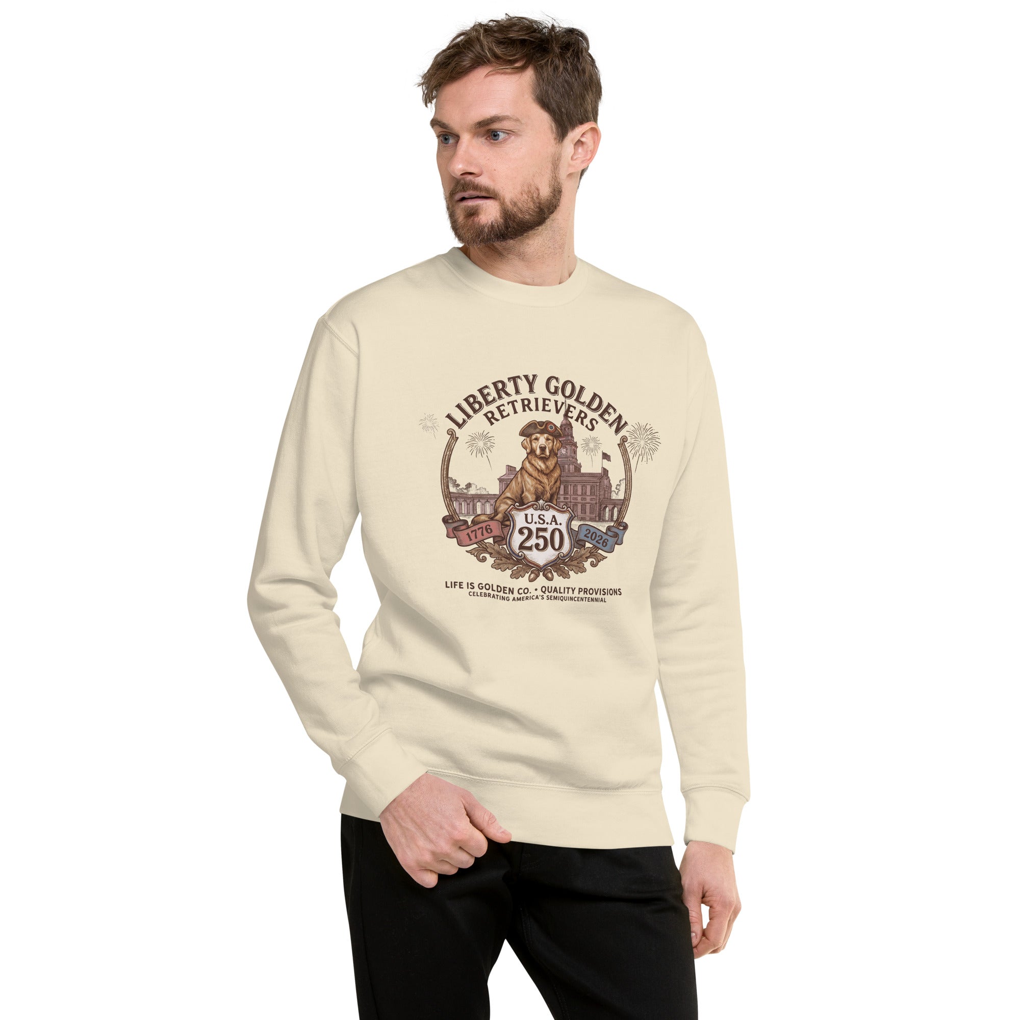 Liberty Goldens Semiquincentennial Unisex Crew Neck