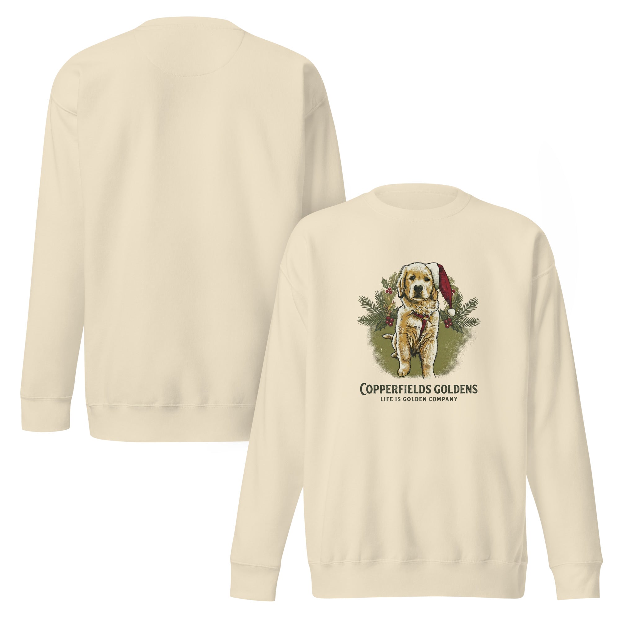 Copperfield's Christmas Pup Unisex Crew Neck