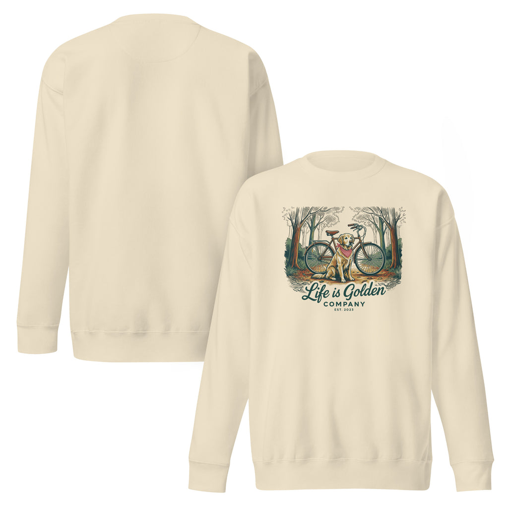 Pedal and Paws Unisex Crew Neck