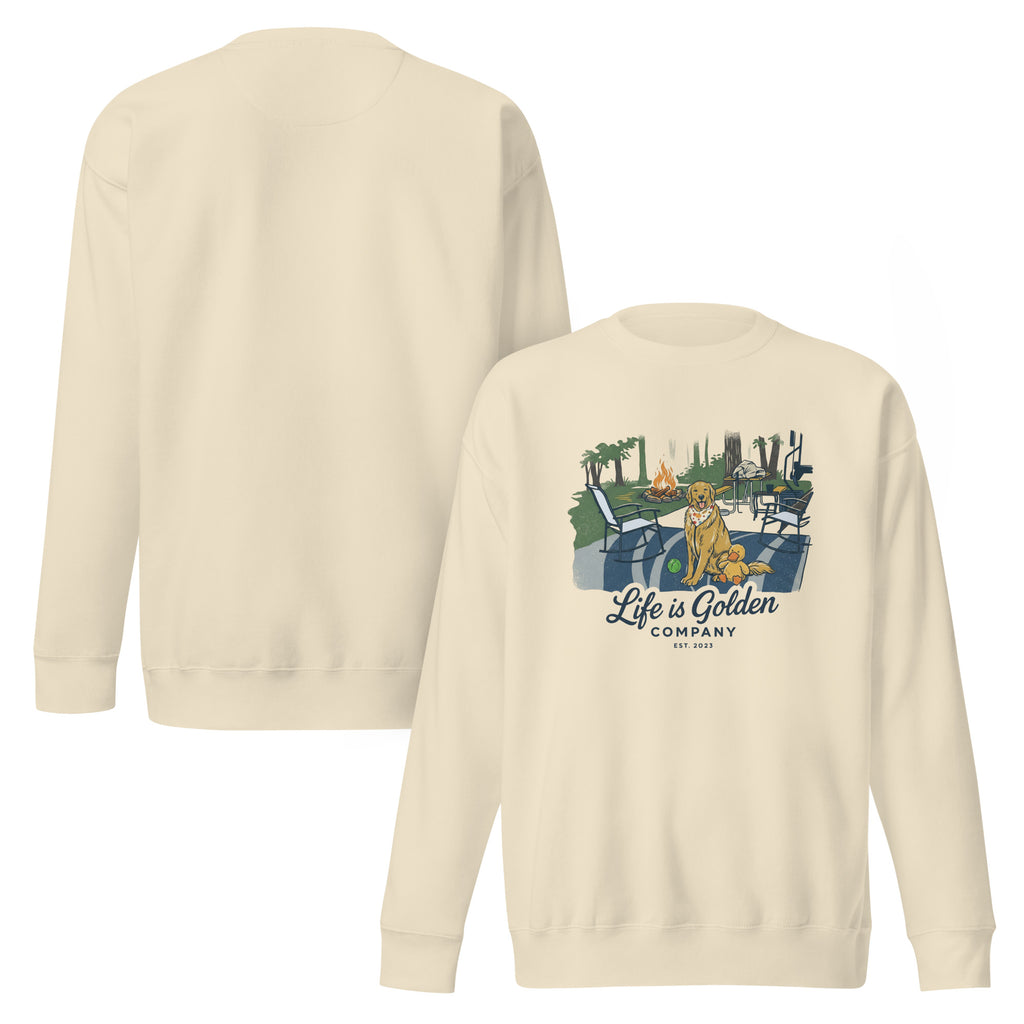 Playful Campsite Unisex Crew Neck