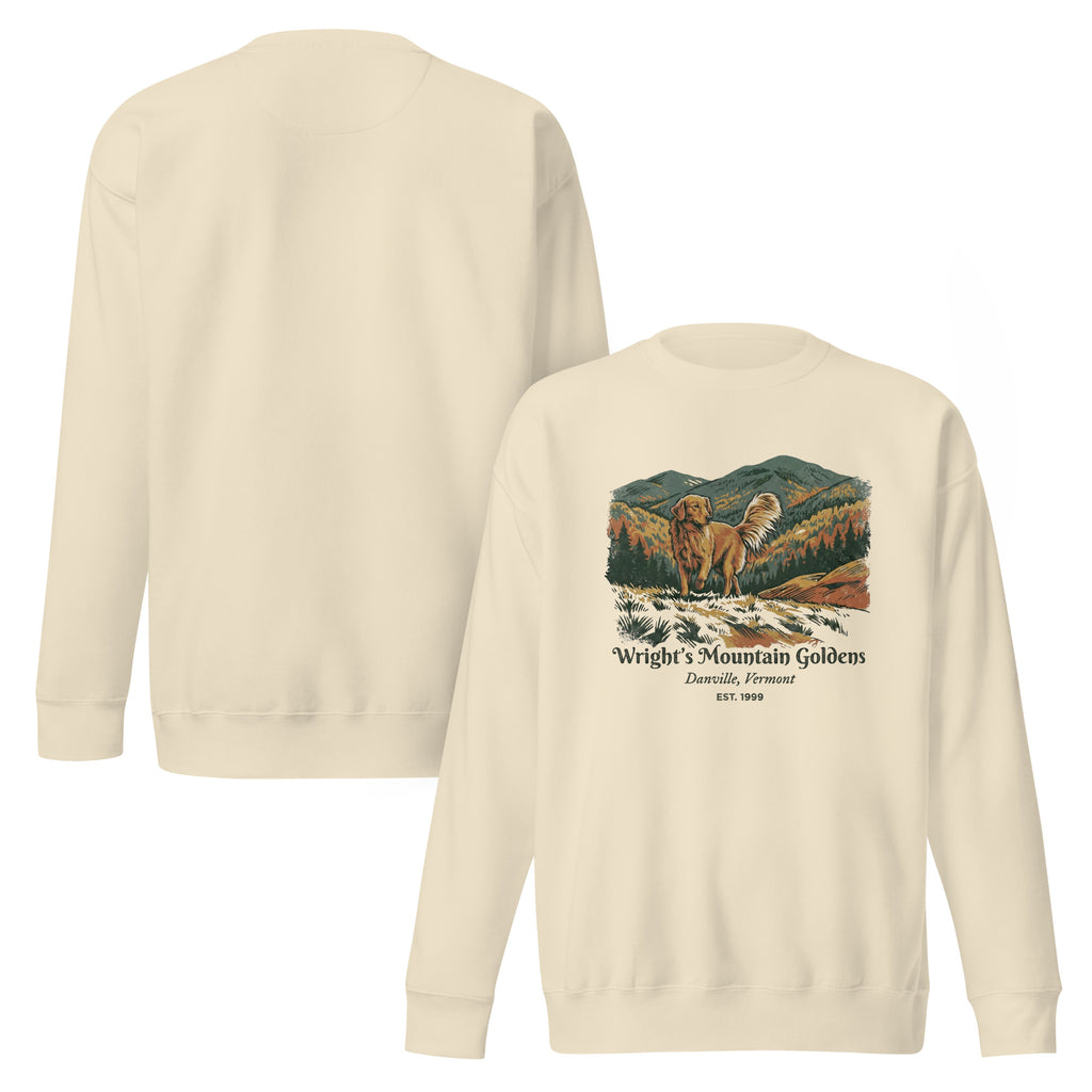 Wright's Mountain Goldens Unisex Crew Neck