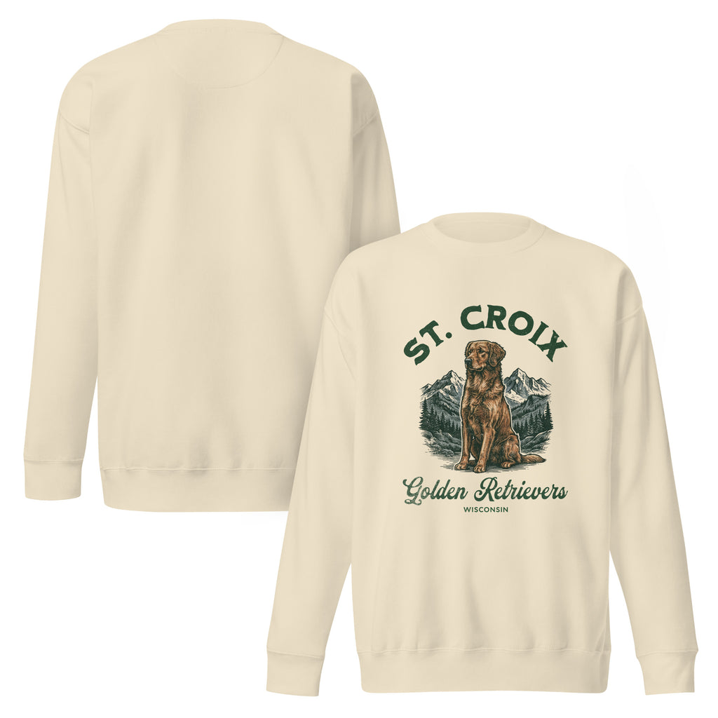 St Croix Unisex Crew Neck Sweatshirt