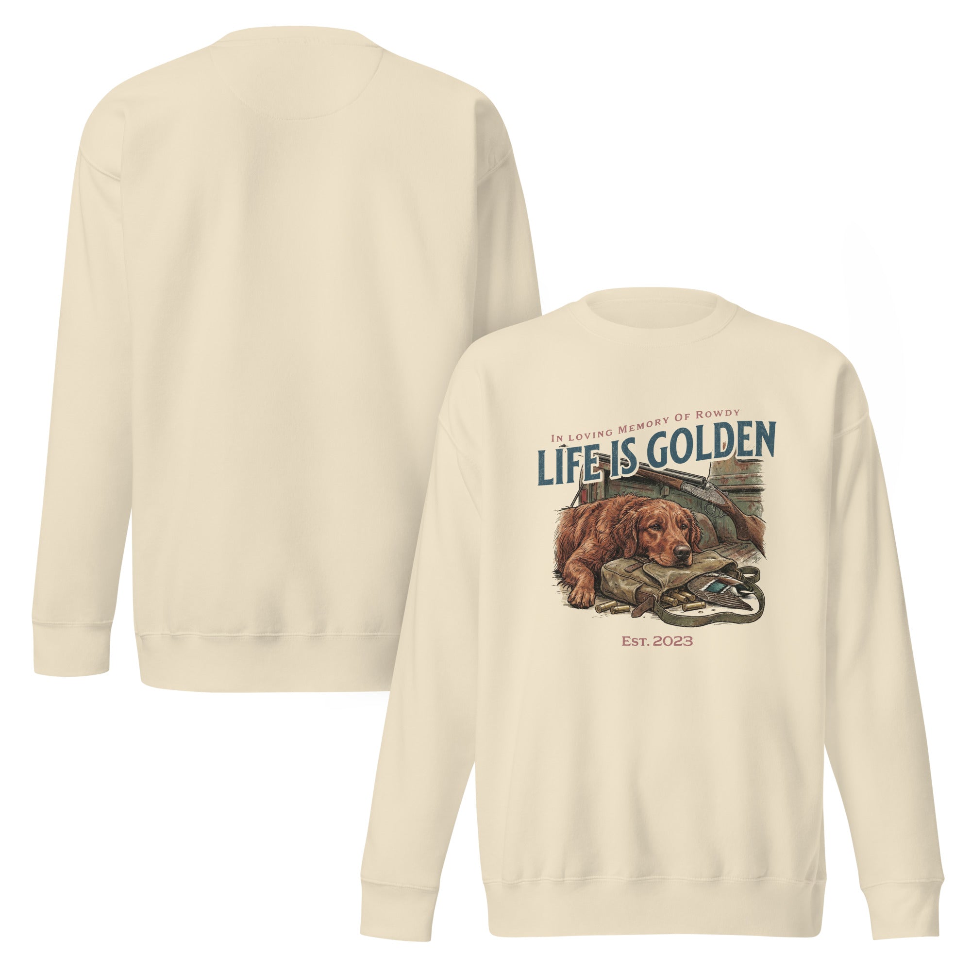 Th Rowdy Unisex Premium Crew Neck Sweatshirt