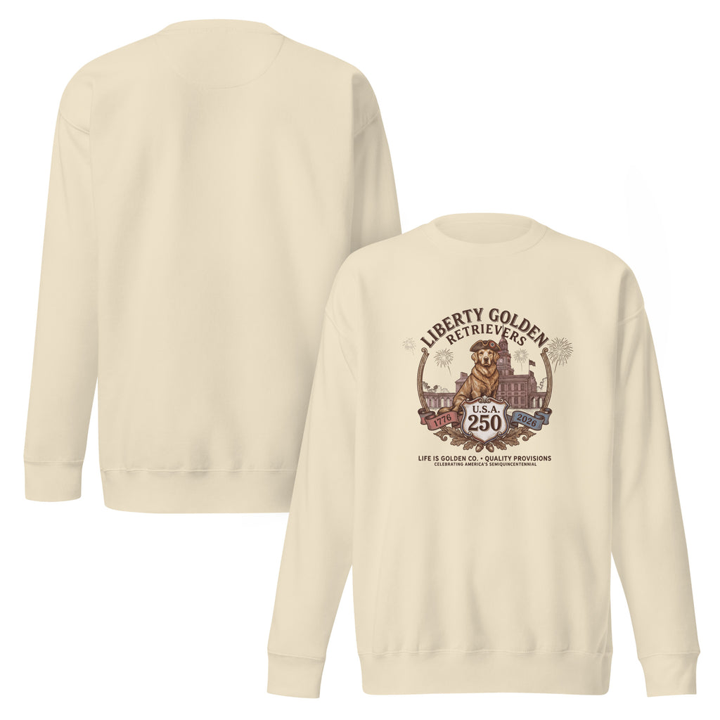 Liberty Goldens Semiquincentennial Unisex Crew Neck