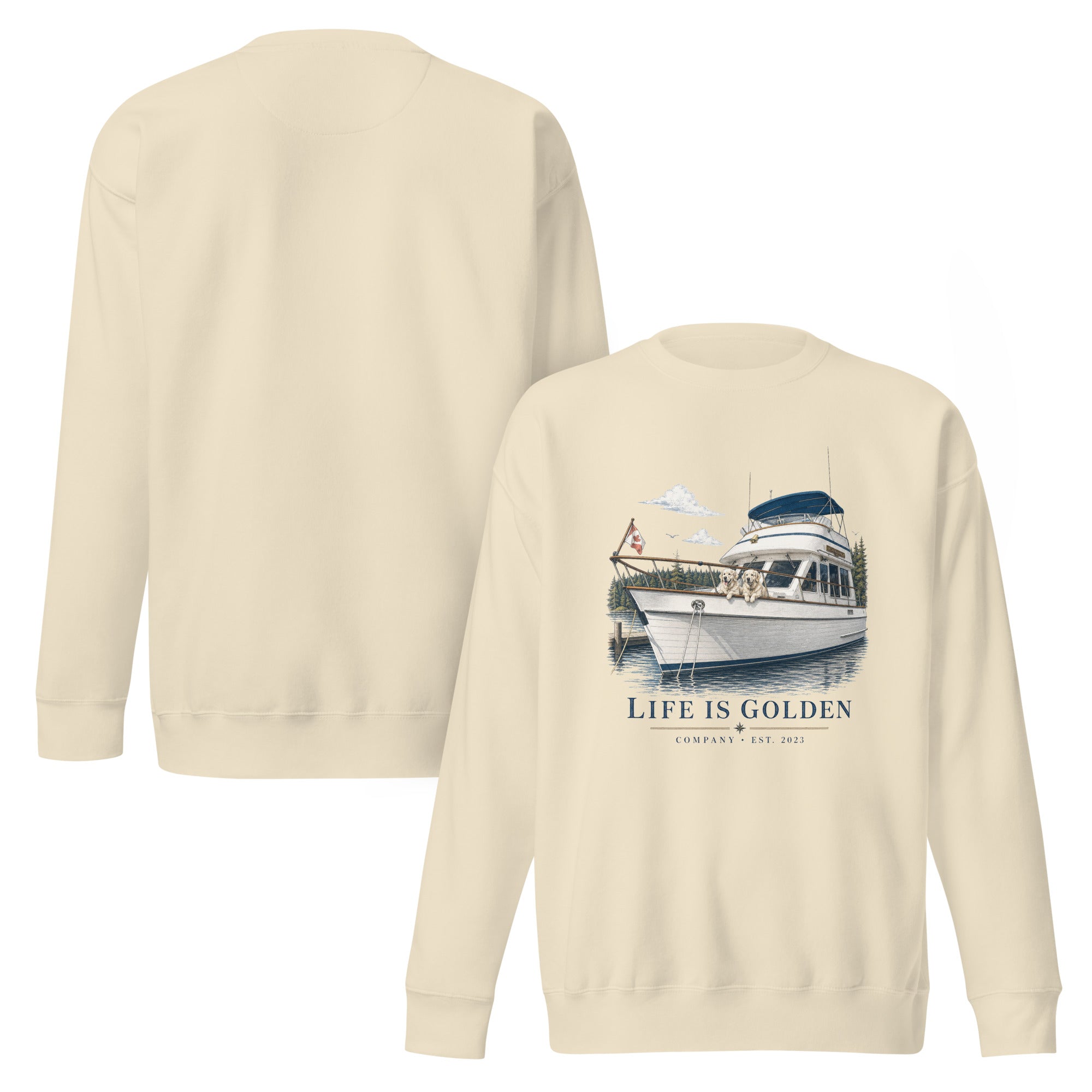 PNW Boating Unisex Crew Neck