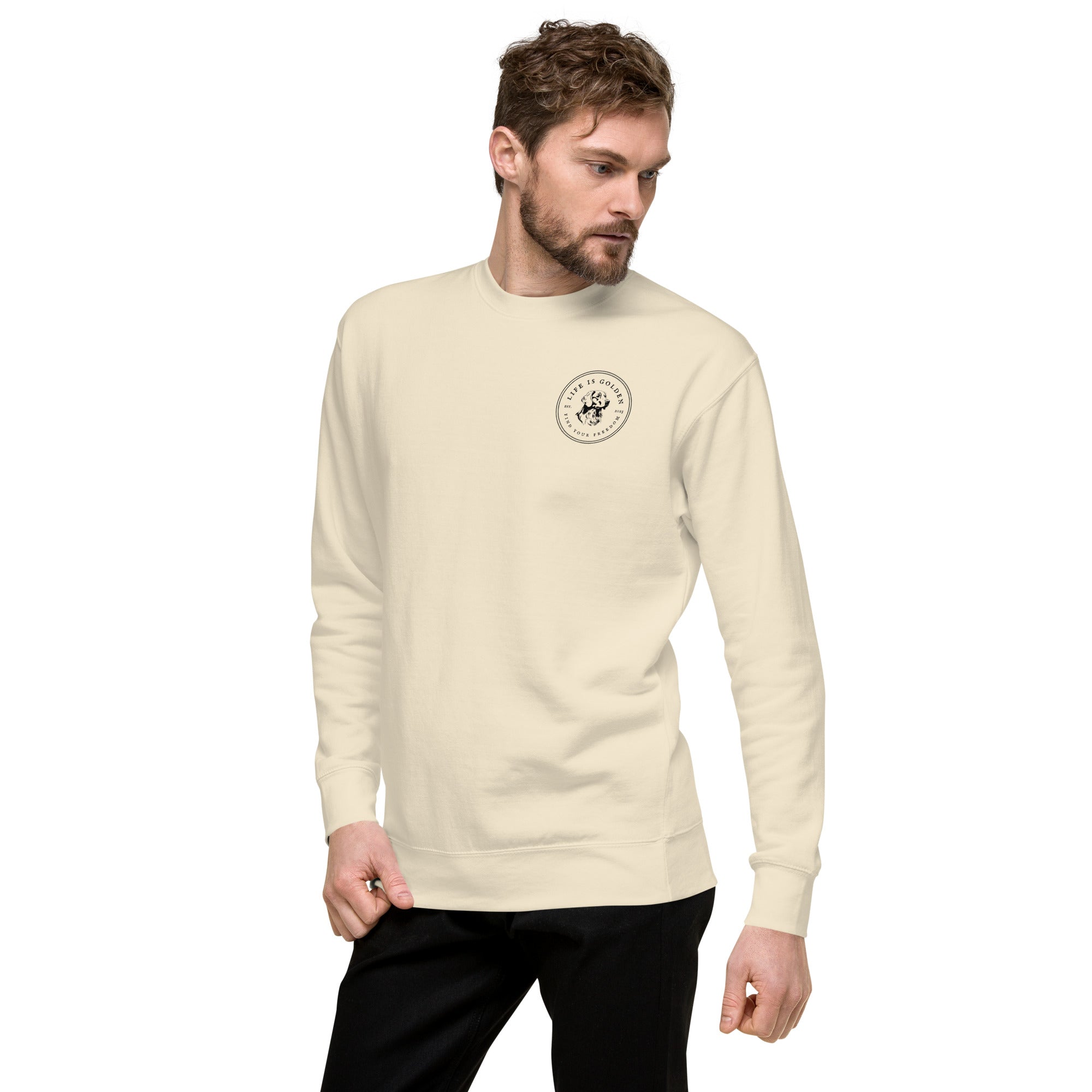Retro Revival Crew Neck