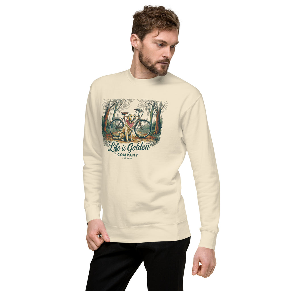 Pedal and Paws Unisex Crew Neck