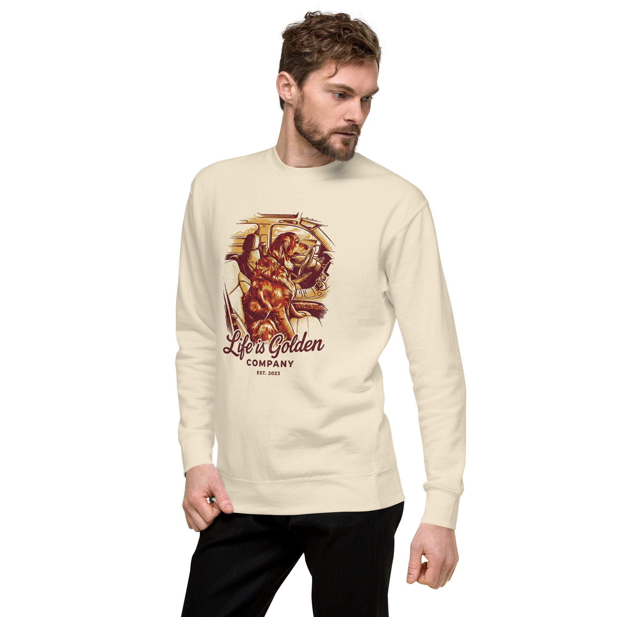 Golden Passenger Unisex Crew Neck