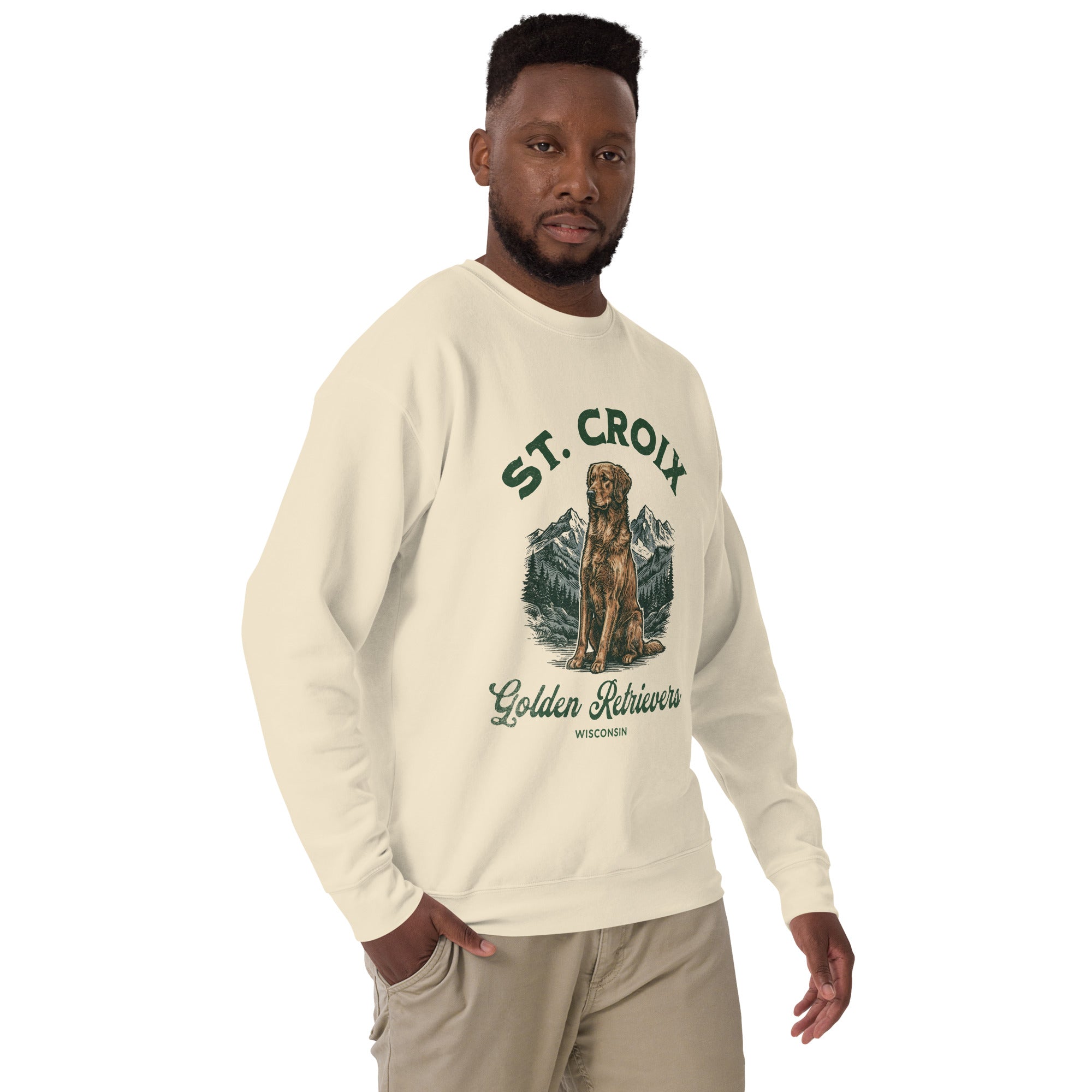 St Croix Unisex Crew Neck Sweatshirt