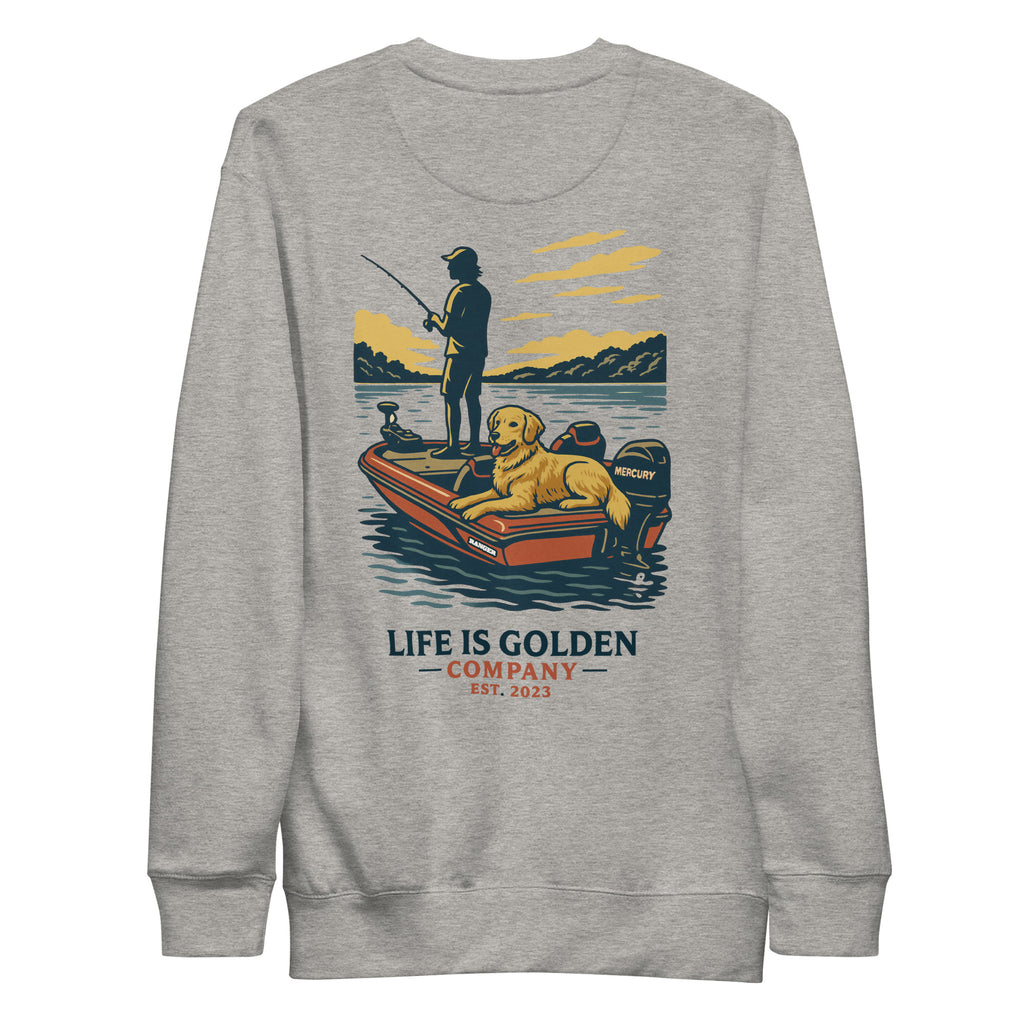 Last Cast Unisex Premium Sweatshirt