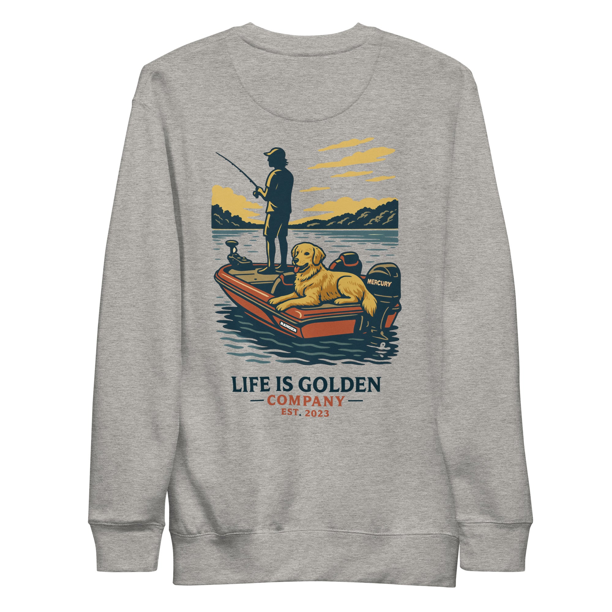 Last Cast Unisex Premium Sweatshirt