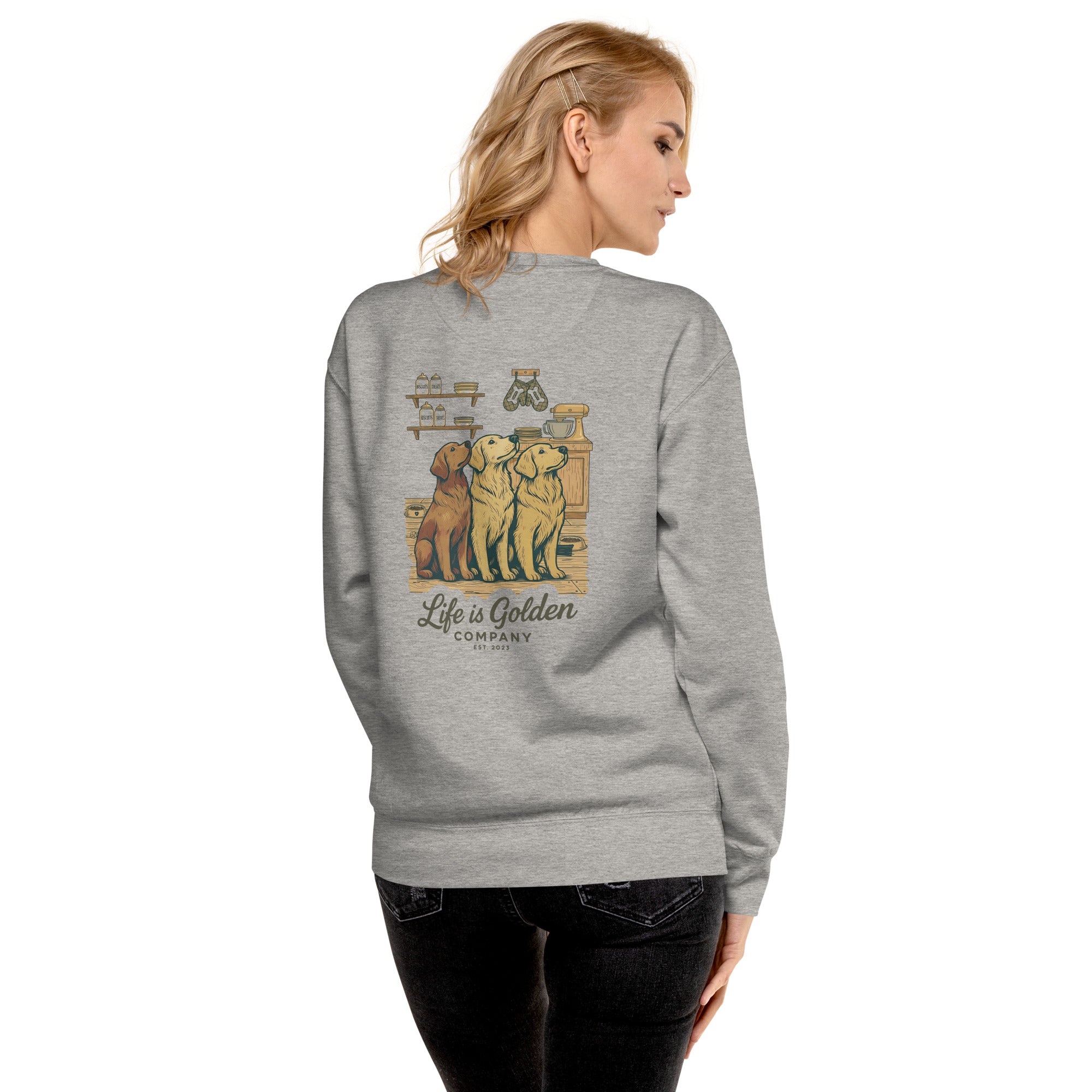 Waiting for a Treat Crew Neck Sweatshirt