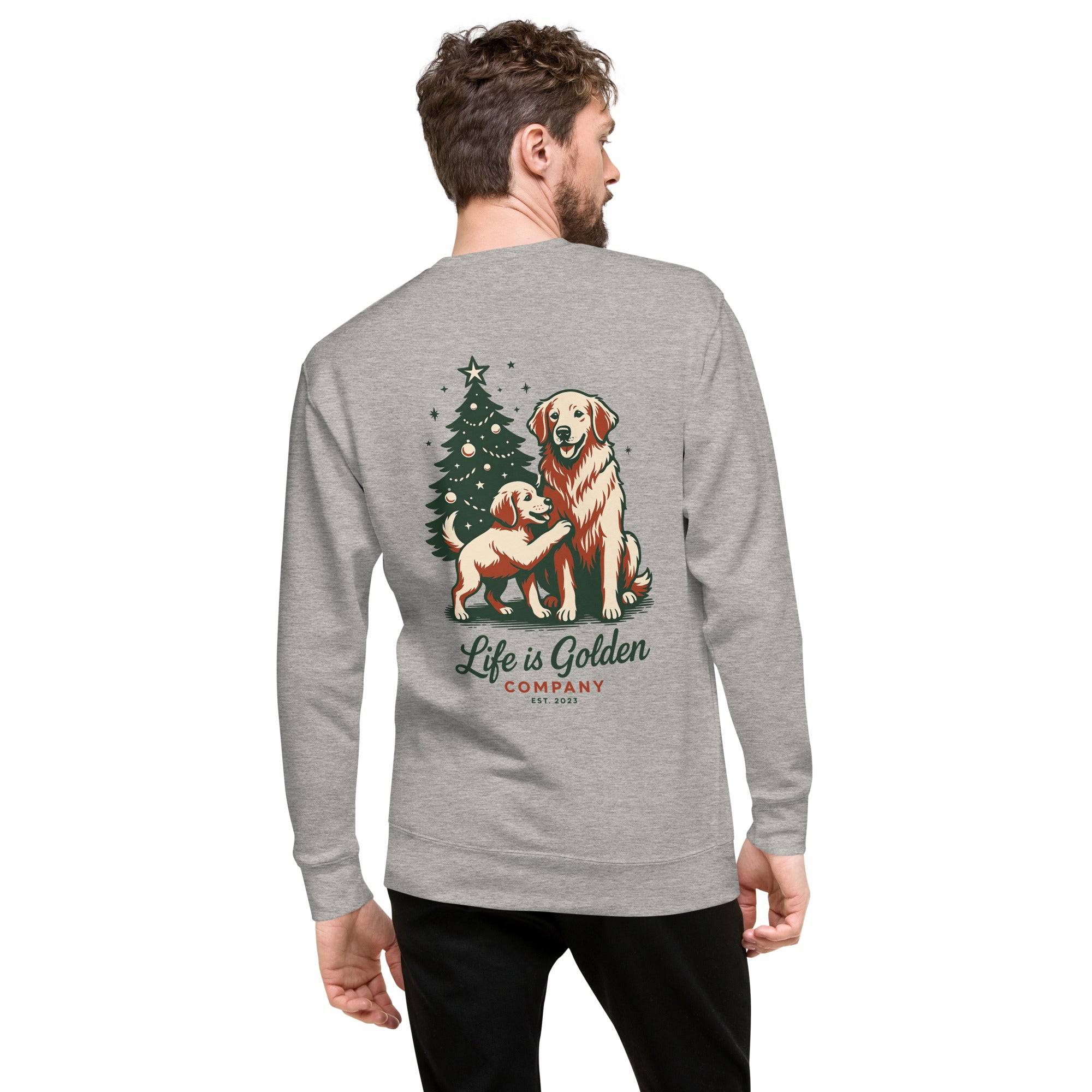 A Very Merry Little Golden Crew Neck