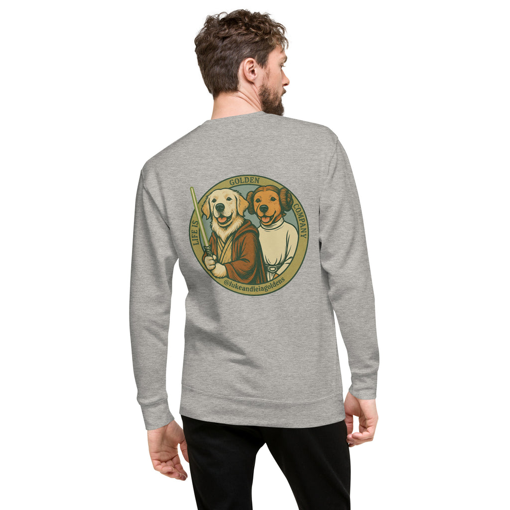 Luke and Leia Crew Neck