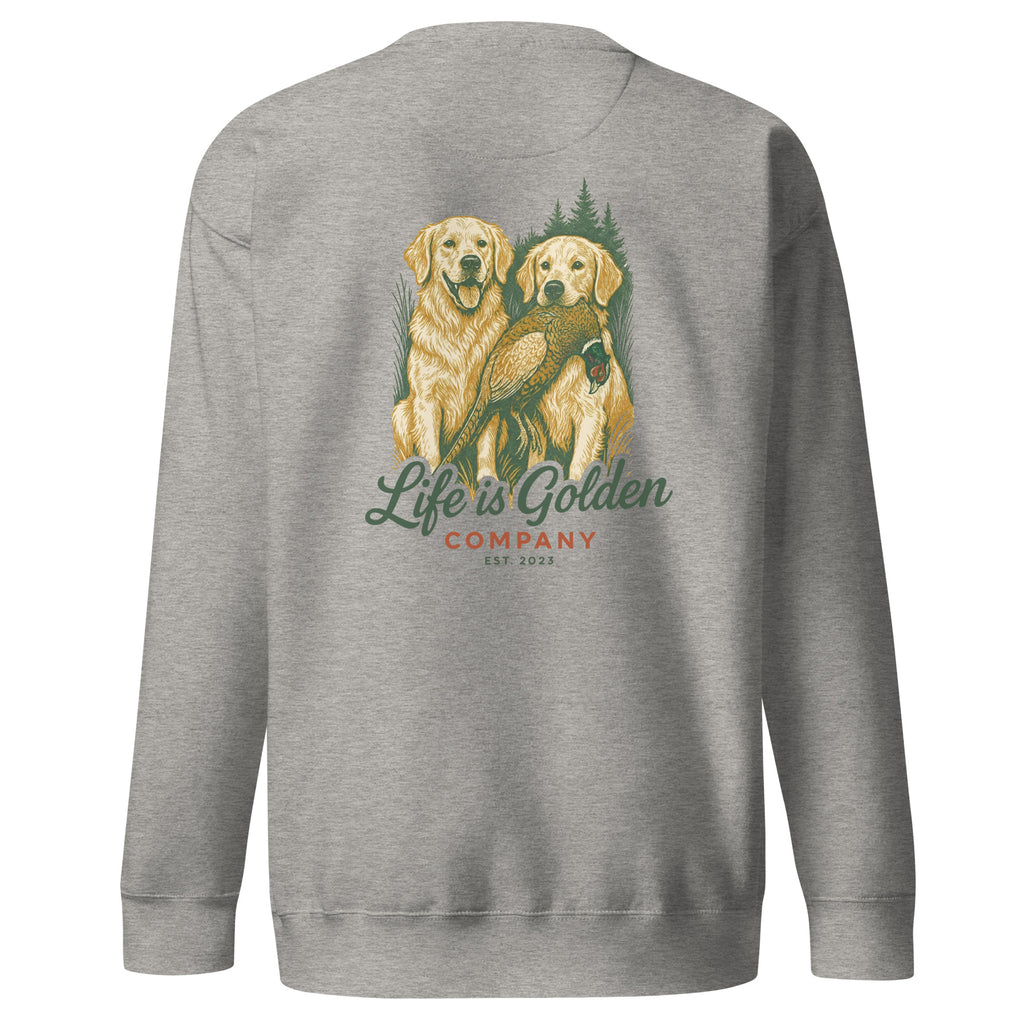Pheasant Retrievers Unisex Crew Neck