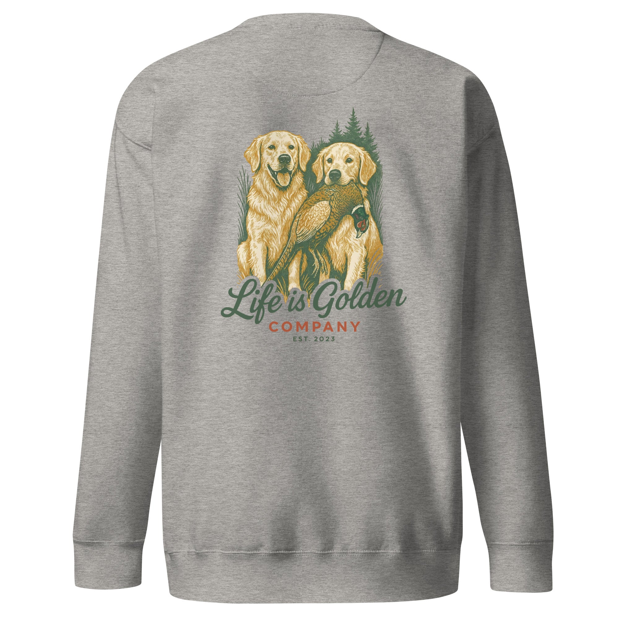 Pheasant Retrievers Unisex Crew Neck