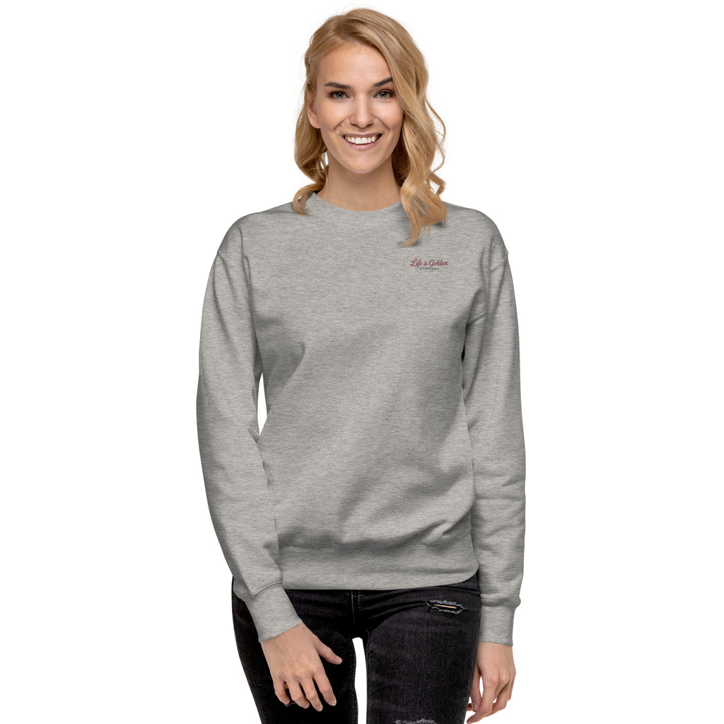 Sunset Sips and Golden Trips Unisex Crew Neck