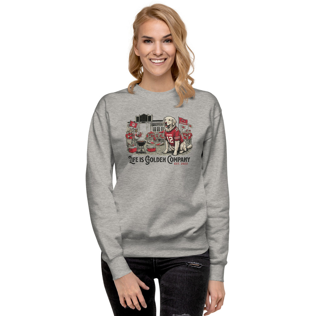 Cheering on the Team Unisex Crew Neck